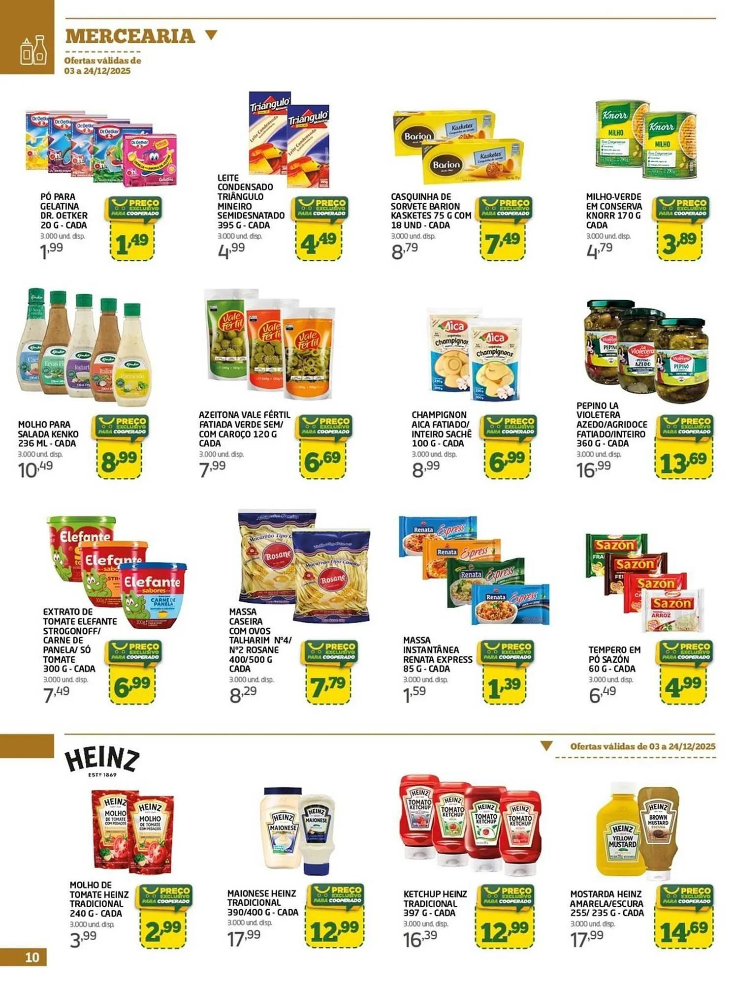 Encarte de Tabloide Cooper 3 de dezembro até 24 de dezembro 2025 - Pagina 10