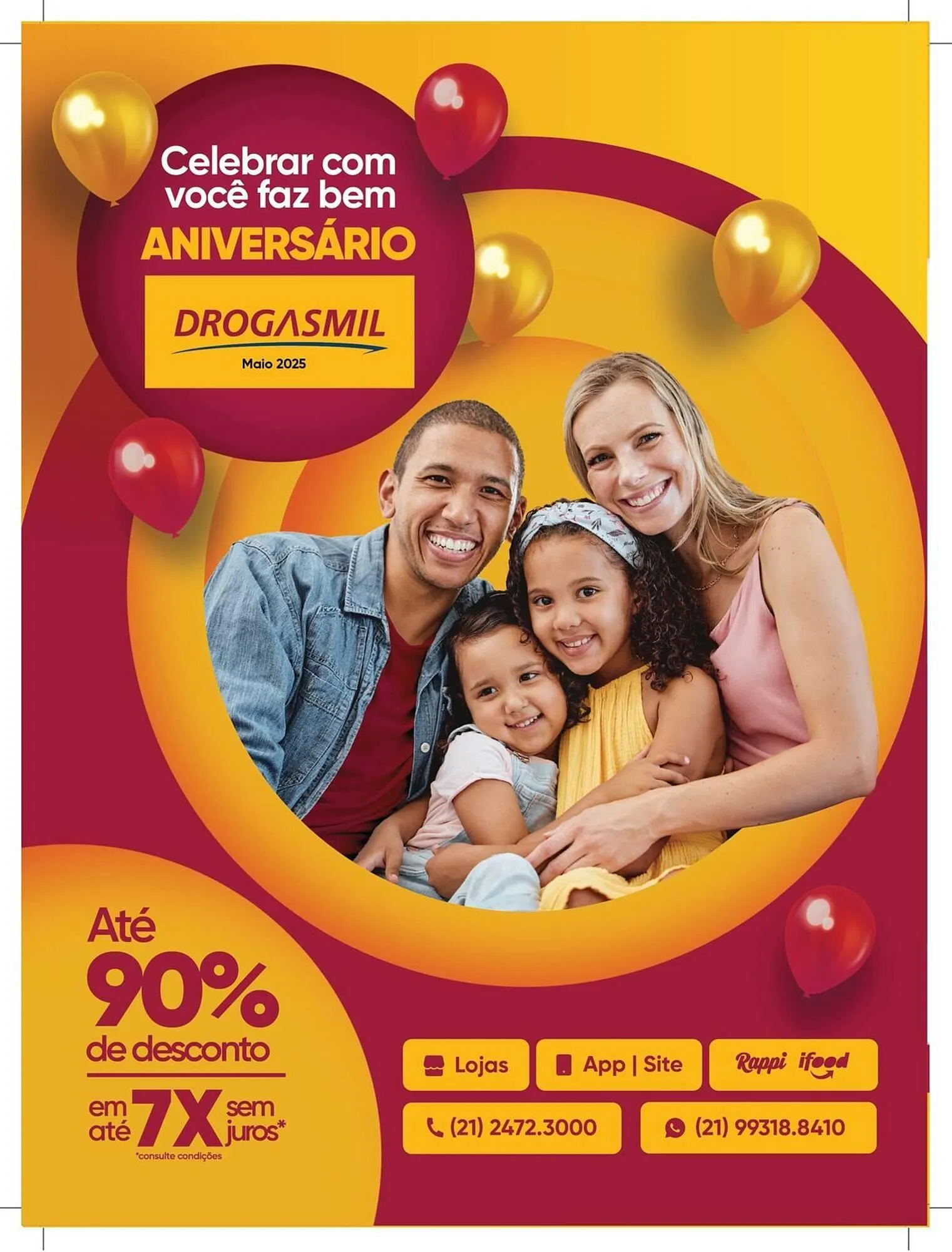 Encarte de Catálogo Drogasmil 5 de maio até 1 de junho 2025 - Pagina 1