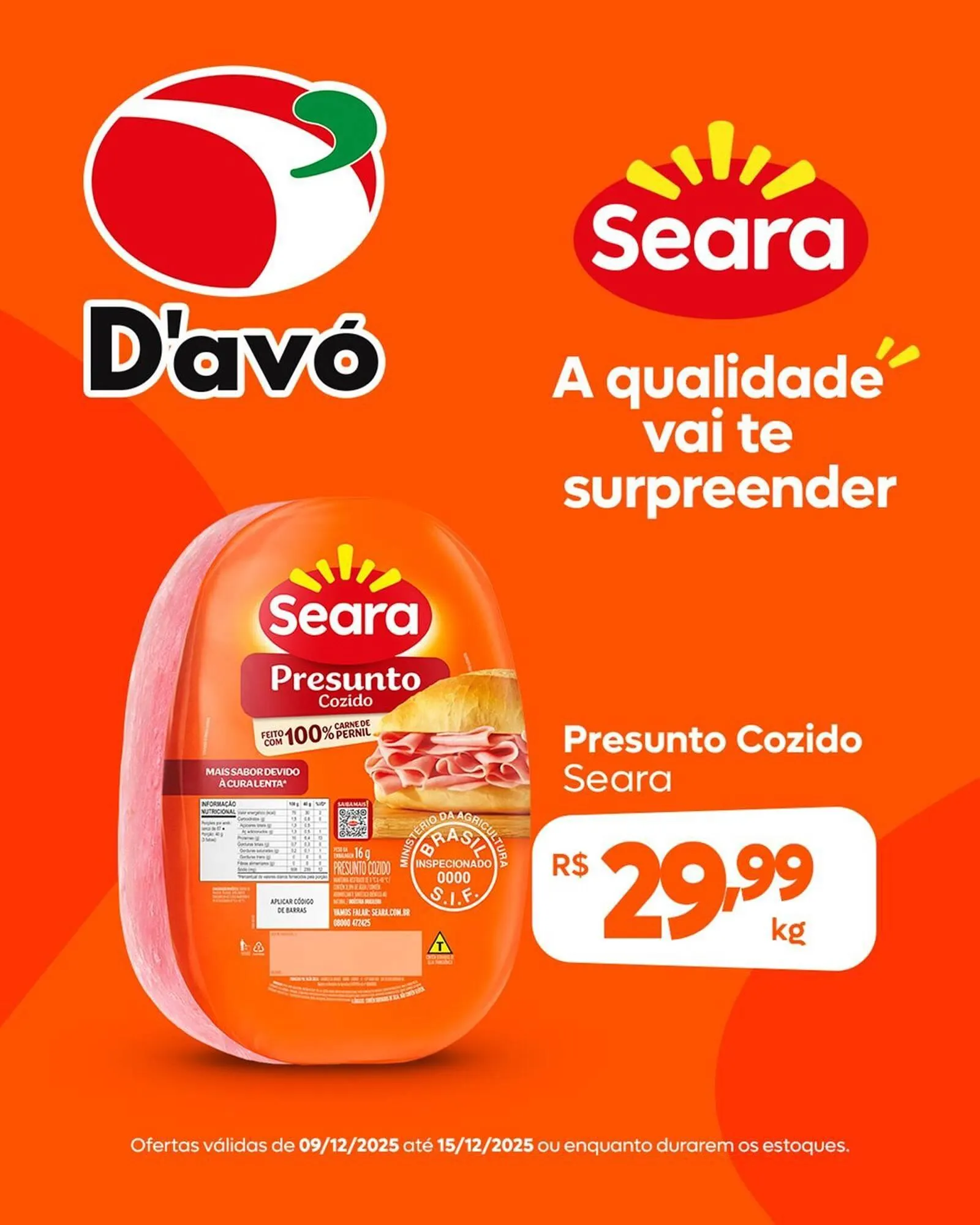 Encarte de Catálogo D'avó Supermercado 9 de dezembro até 15 de dezembro 2025 - Pagina 3