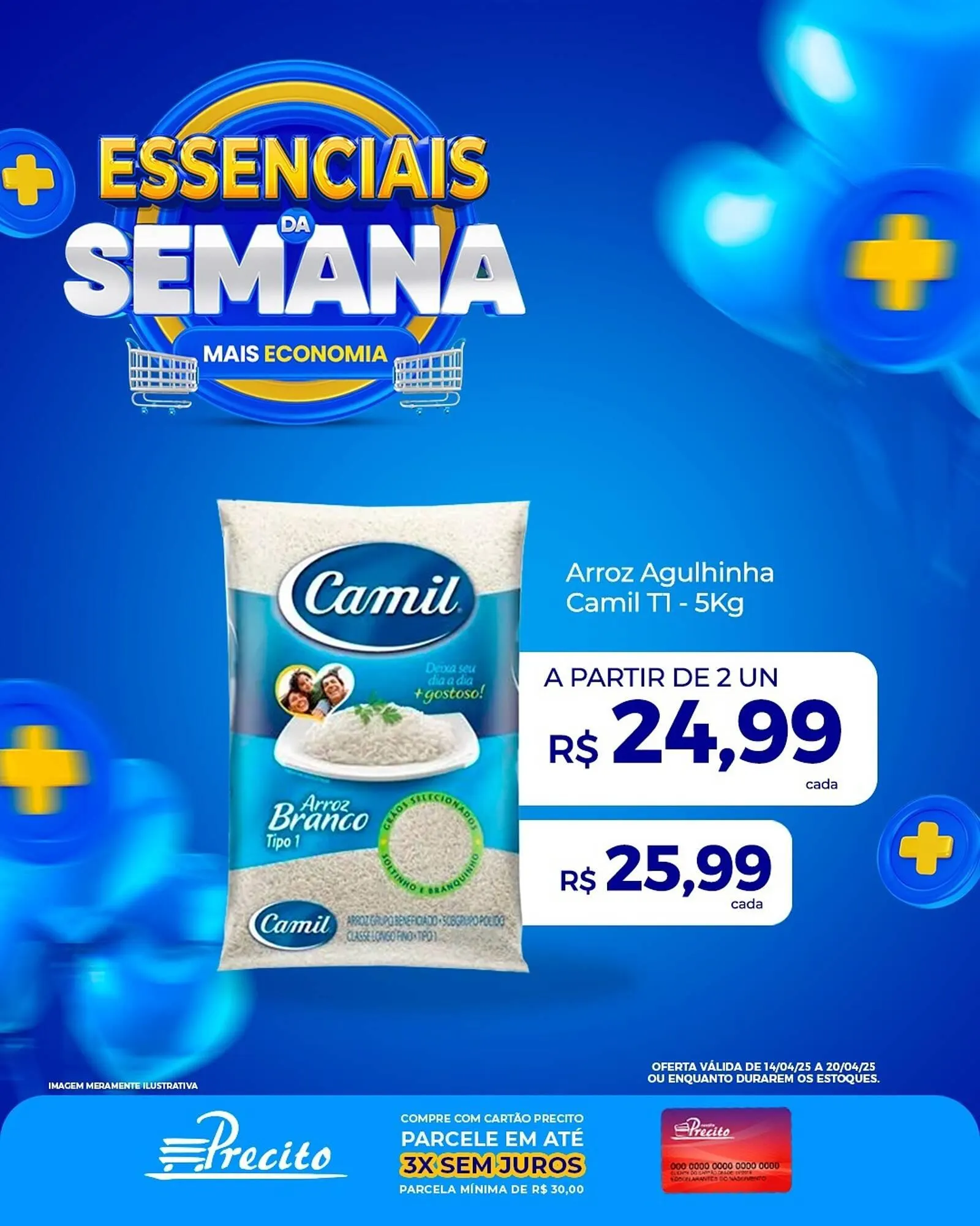 Encarte de Catálogo Supermercado Precito 14 de abril até 20 de abril 2025 - Pagina 2