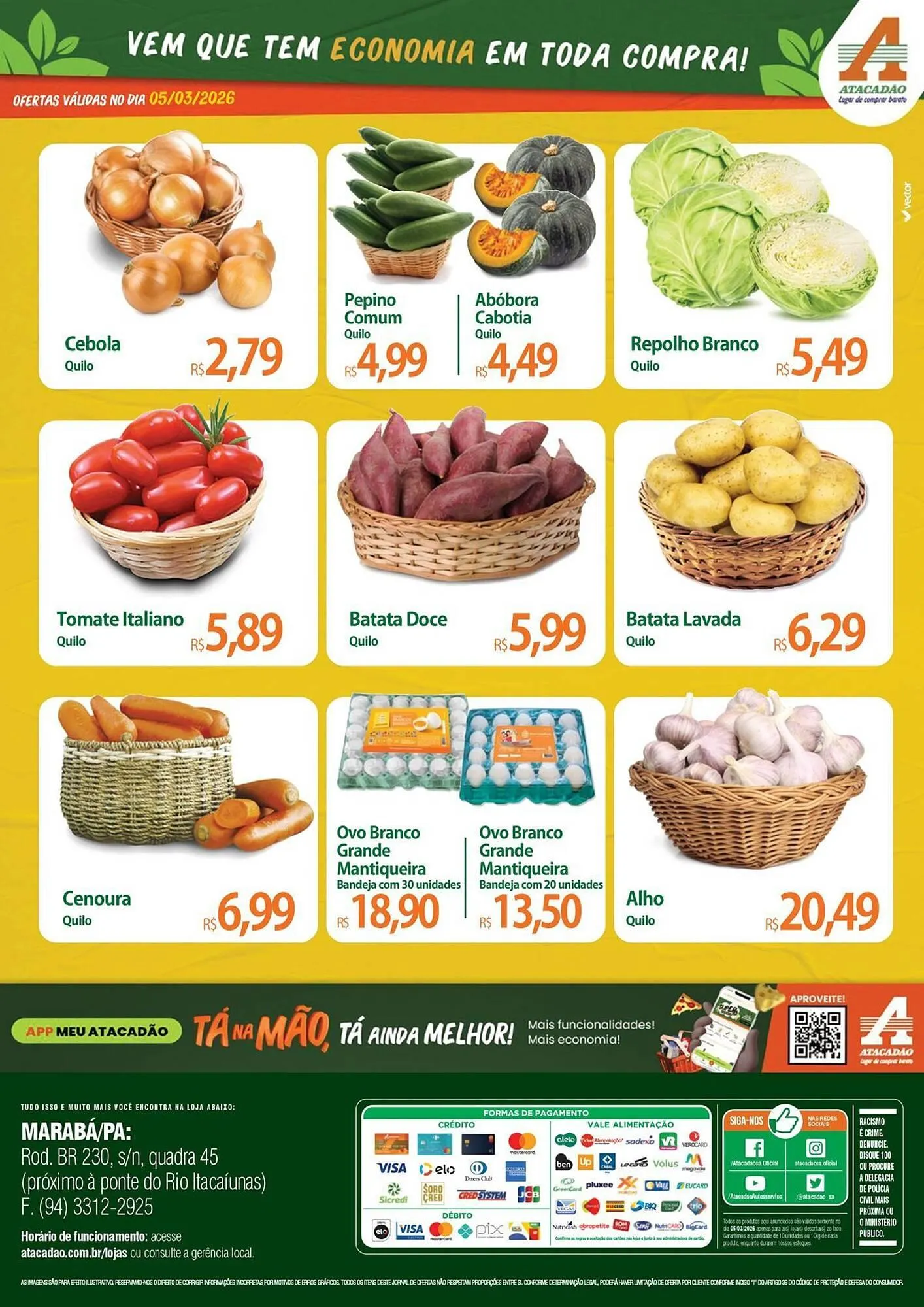 Encarte de Folheto Atacadão 5 de março até 8 de março 2026 - Pagina 2