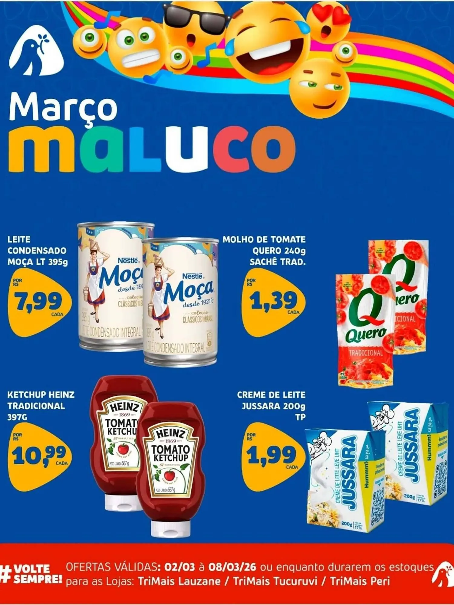 Encarte de Catálogo Trimais Supermercado 2 de março até 8 de março 2026 - Pagina 2