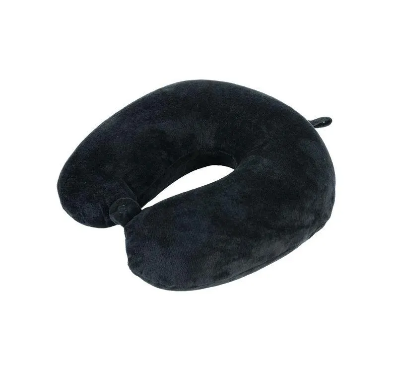 Almofada de pescoço de Viscoelátisco Preto