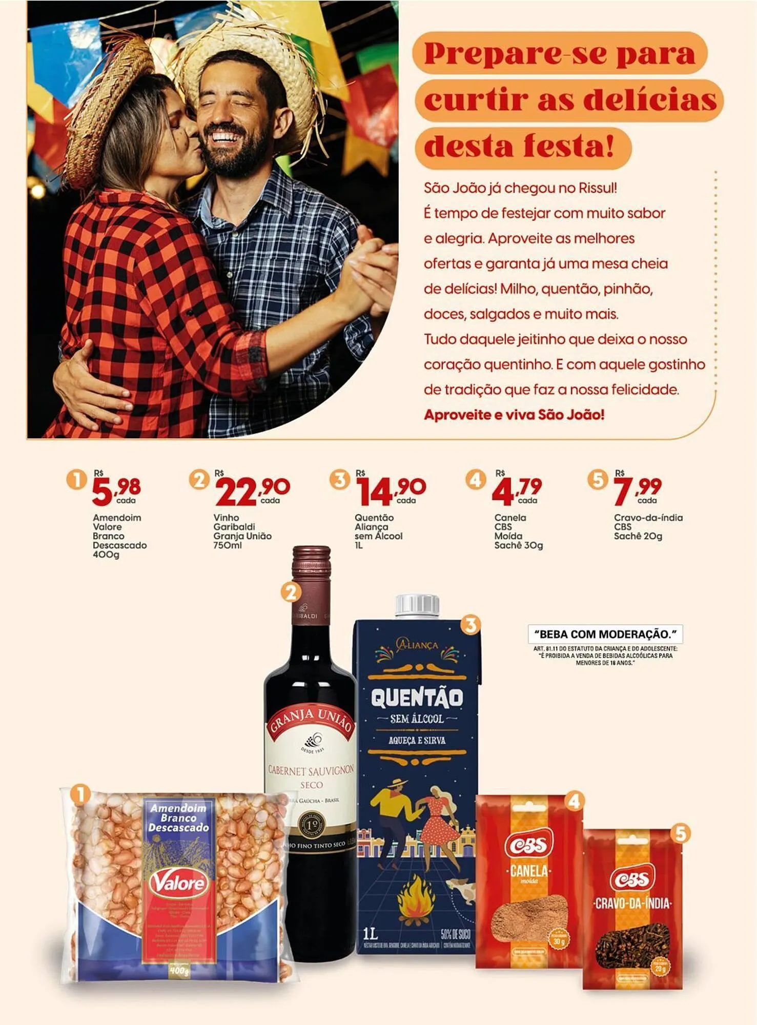 Encarte de Catálogo Supper Rissul 12 de junho até 21 de junho 2025 - Pagina 3