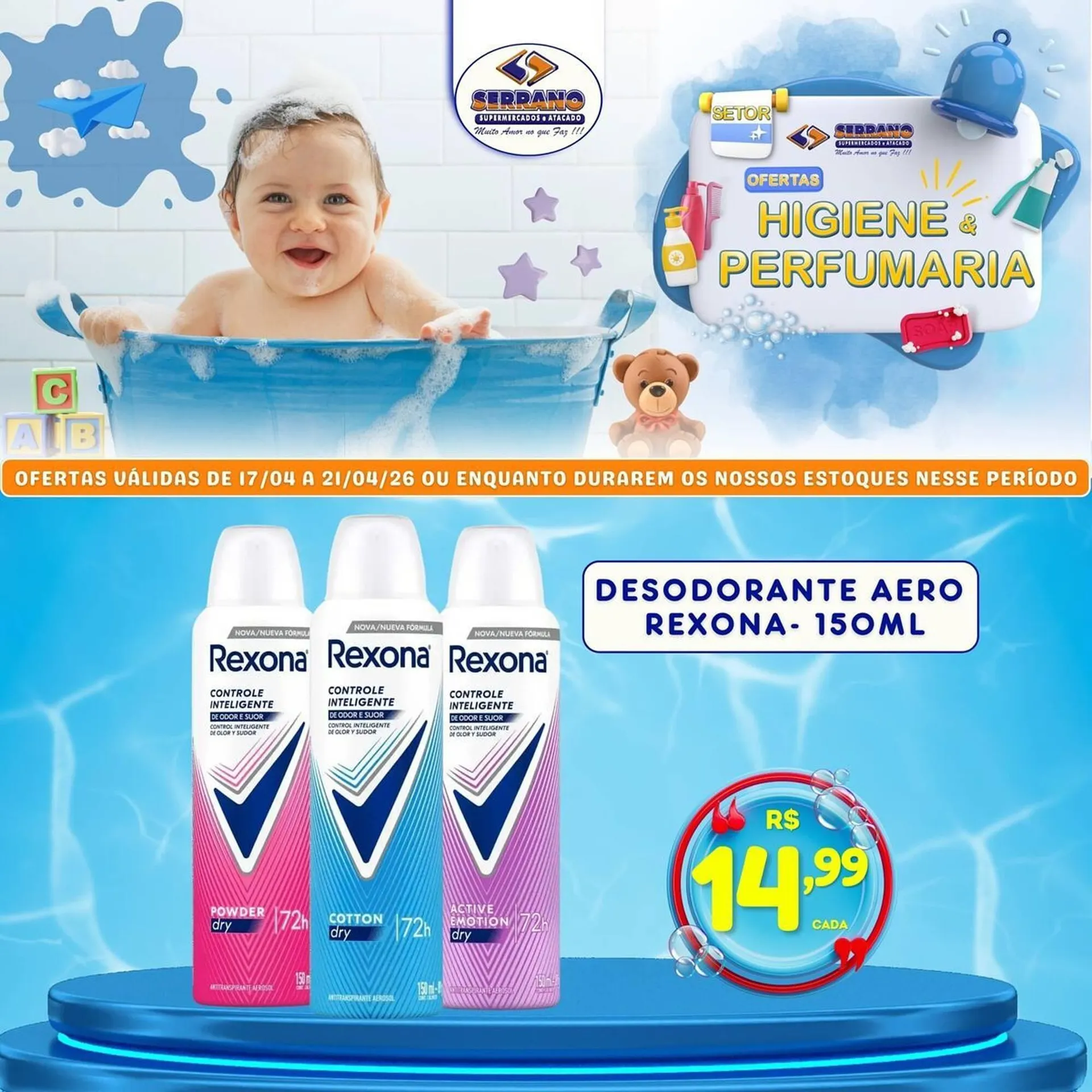 Encarte de Catálogo Serrano Supermercado 17 de abril até 21 de abril 2026 - Pagina 5