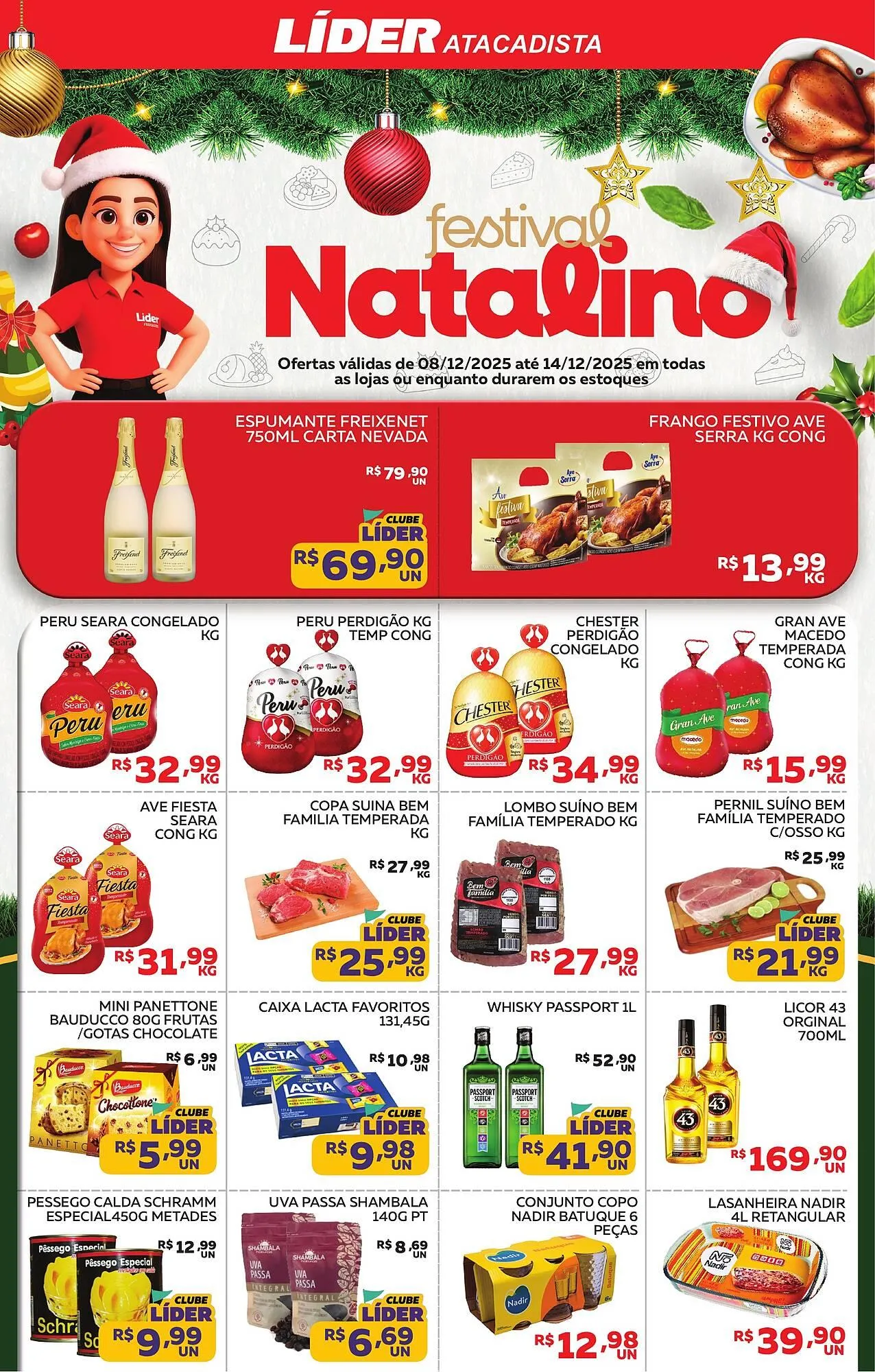 Encarte de Encarte Lider Atacadista 8 de dezembro até 14 de dezembro 2025 - Pagina 1