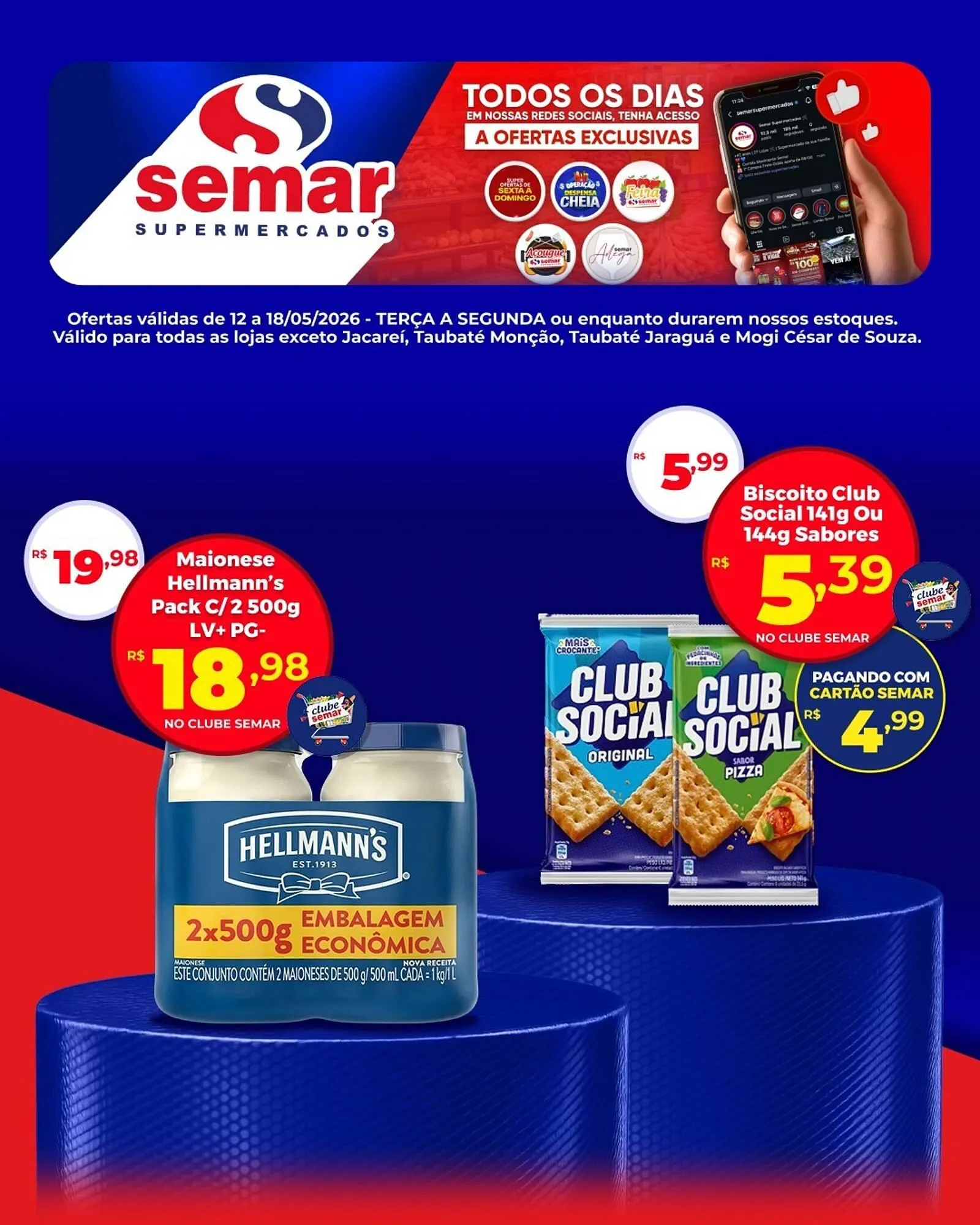 Encarte de Folheto Semar Supermercado 12 de maio até 18 de maio 2026 - Pagina 4
