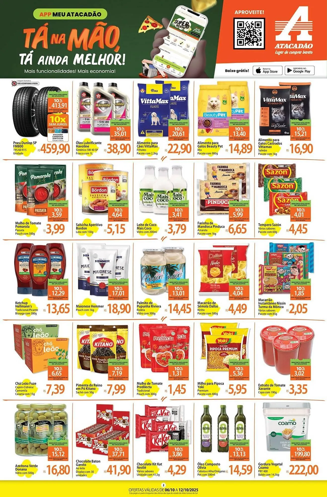 Encarte de Folheto Atacadão 6 de outubro até 12 de outubro 2025 - Pagina 2