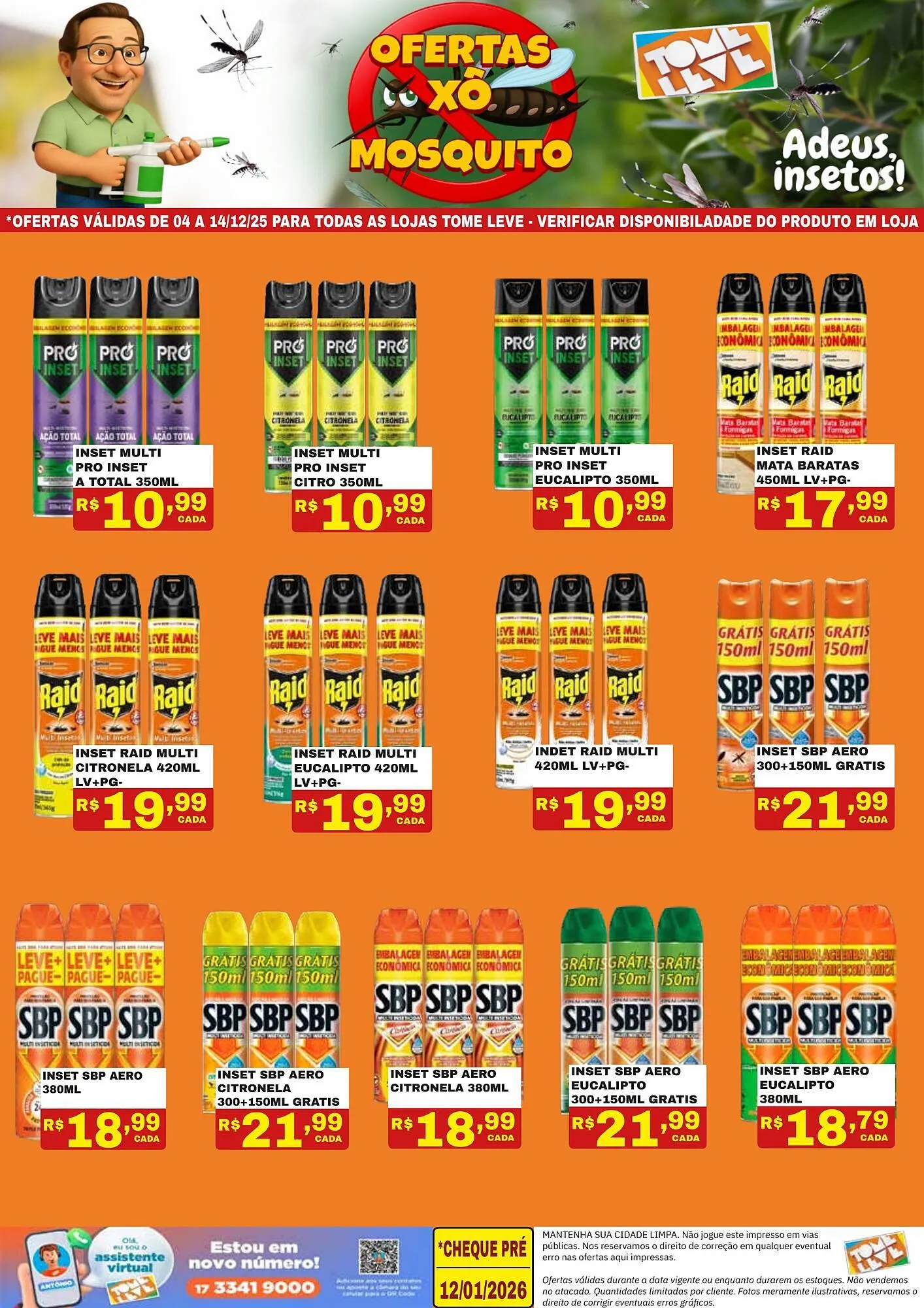 Encarte de Catálogo Tome Leve 6 de dezembro até 7 de dezembro 2025 - Pagina 11