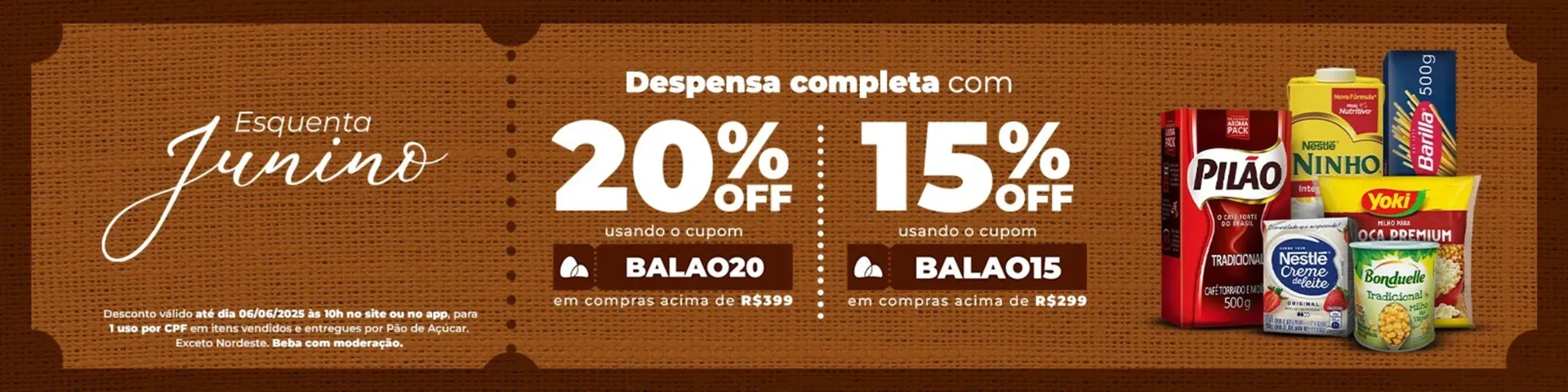 Encarte de Catálogo Pão de Açúcar 5 de junho até 6 de junho 2025 - Pagina 1