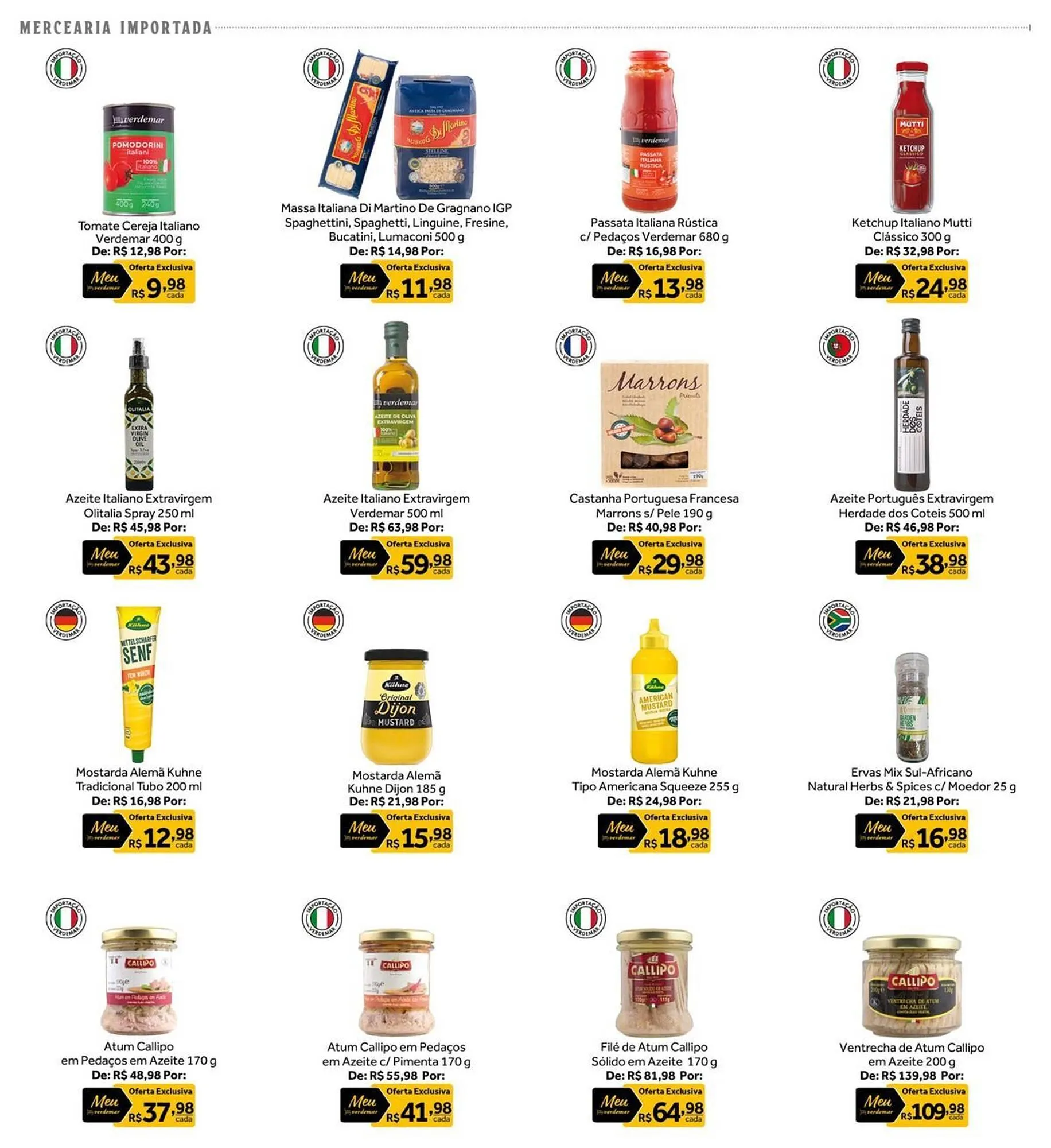 Encarte de Catálogo Verdemar Supermercado 30 de julho até 6 de agosto 2025 - Pagina 16