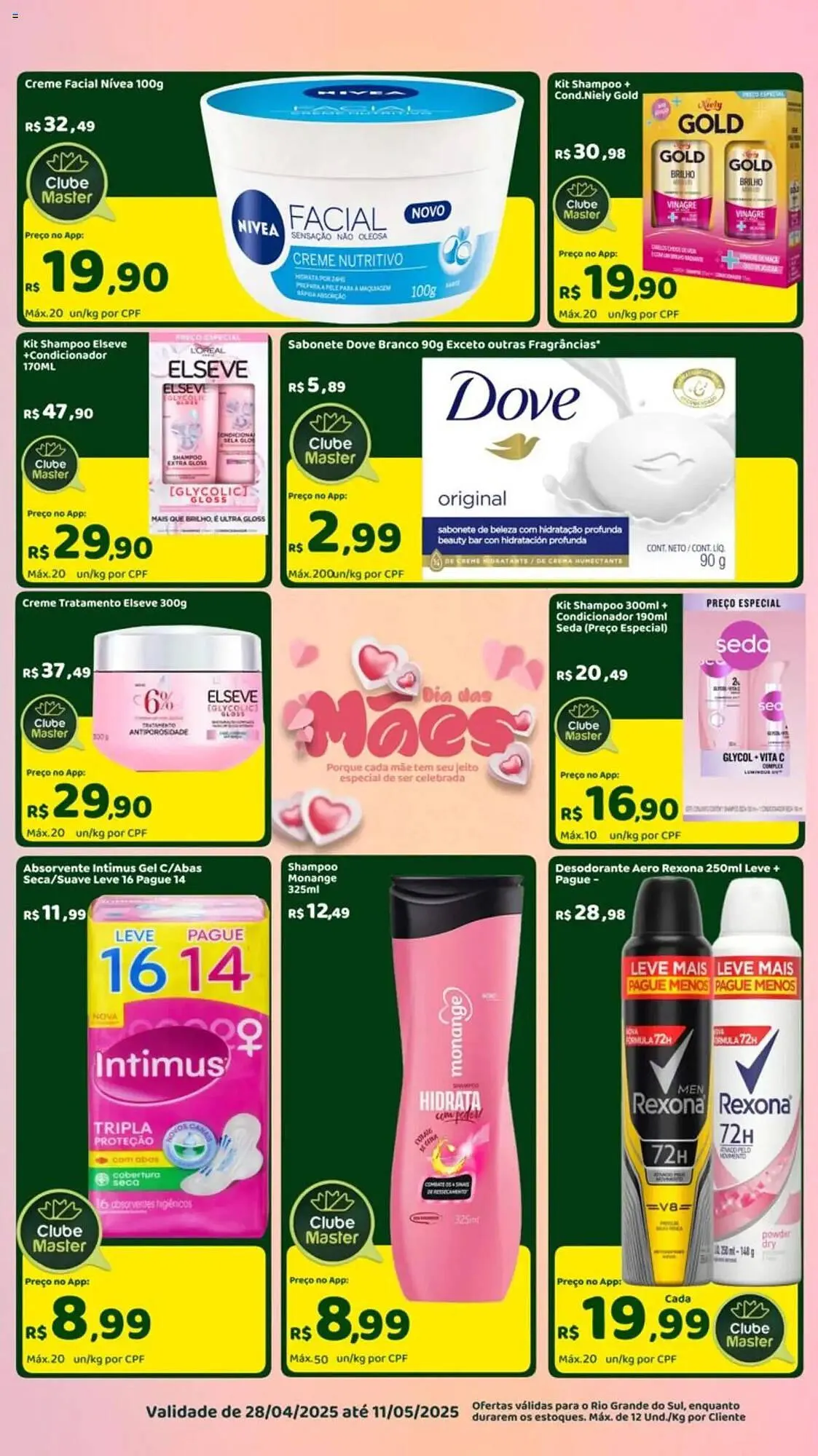 Encarte de Catálogo Master Supermercados 28 de abril até 11 de maio 2025 - Pagina 6