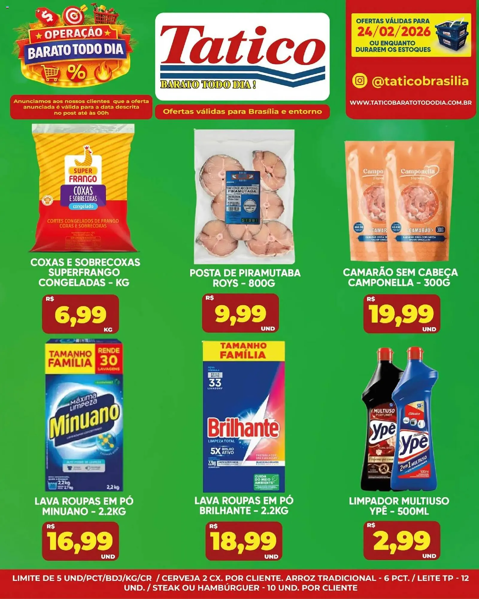Encarte de Tabloide Tatico 24 de fevereiro até 24 de fevereiro 2026 - Pagina 10