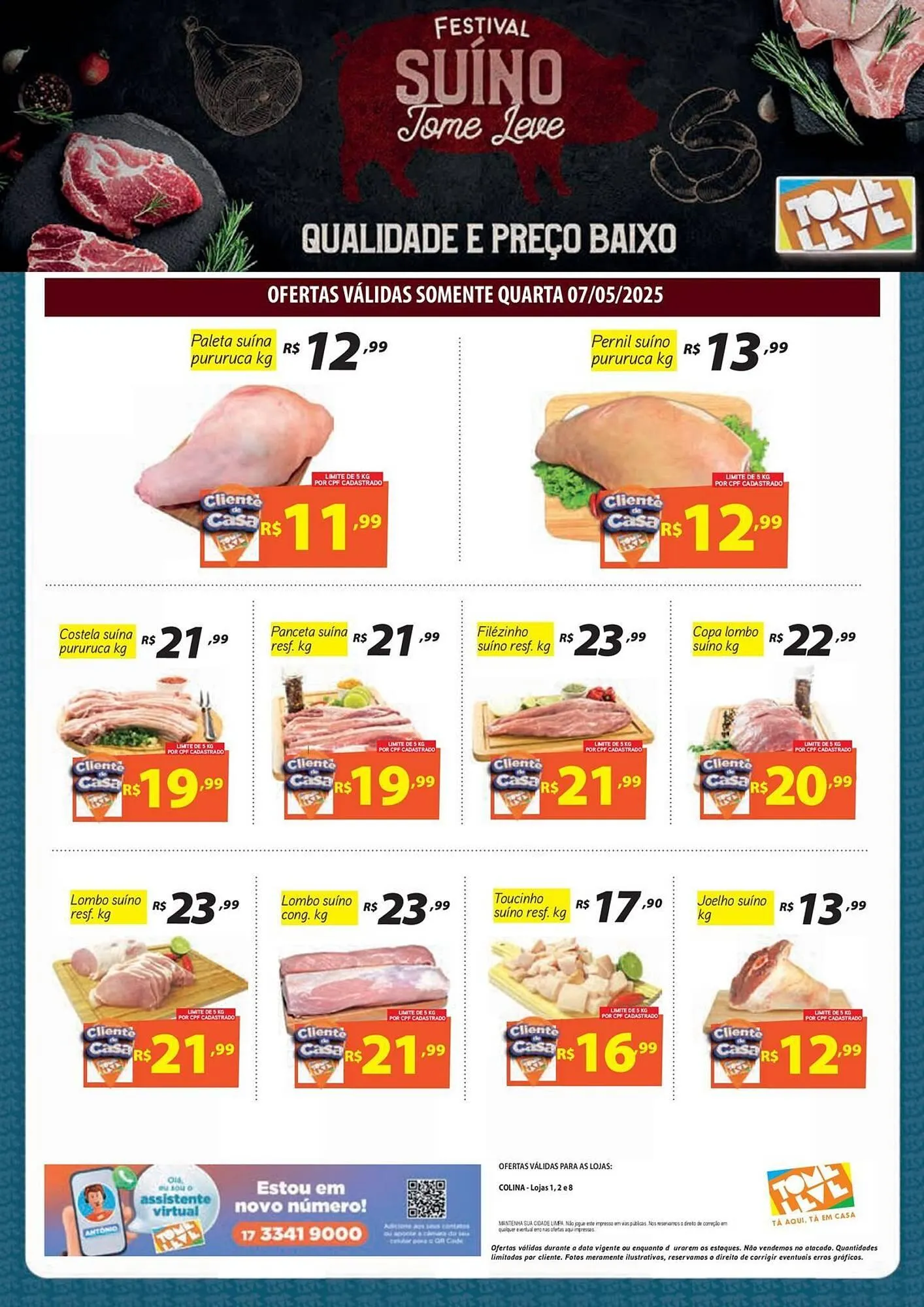 Encarte de Catálogo Tome Leve 7 de maio até 11 de maio 2025 - Pagina 7