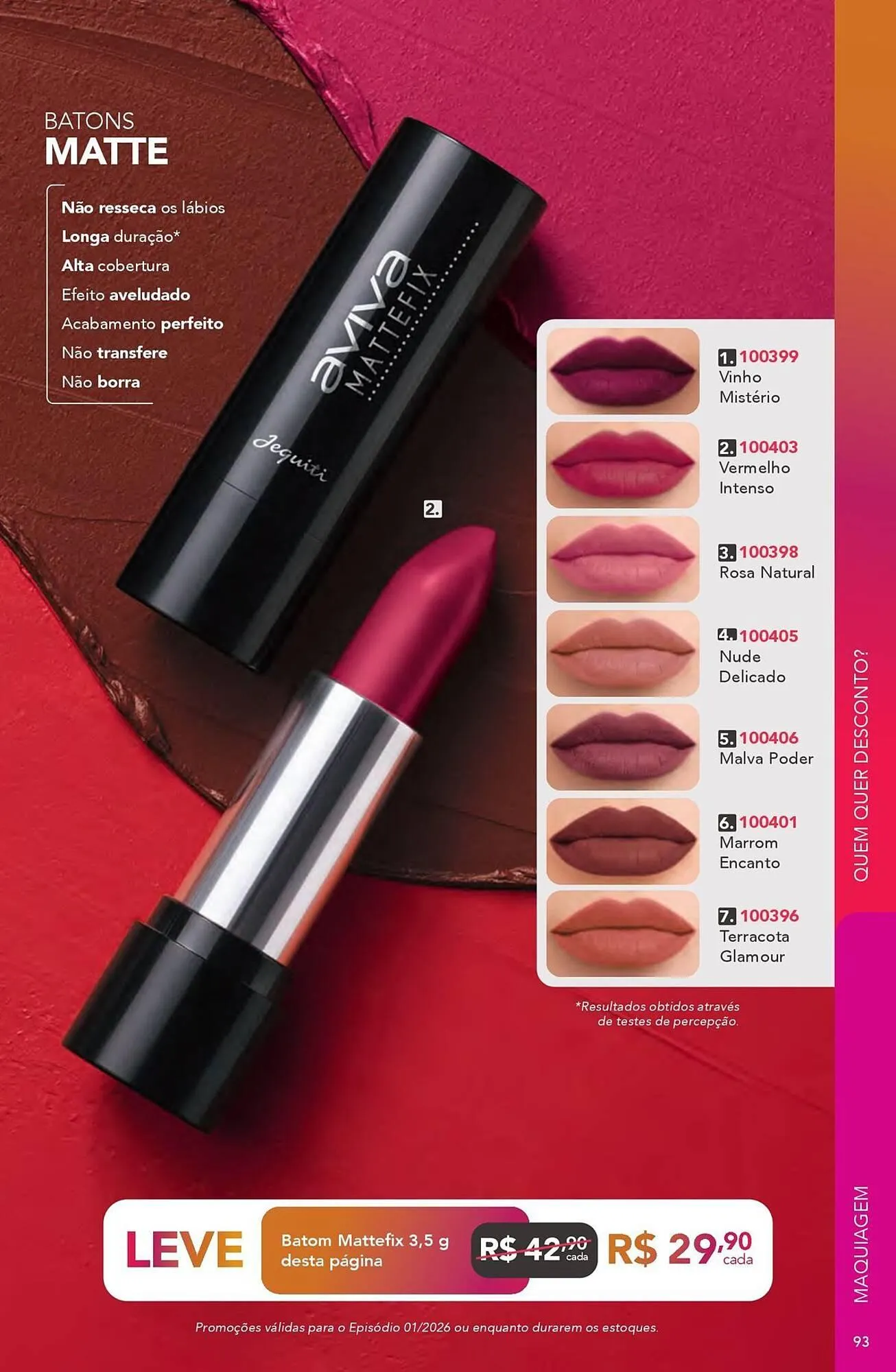 Encarte de Catálogo Jequiti 30 de dezembro até 1 de janeiro 2026 - Pagina 93