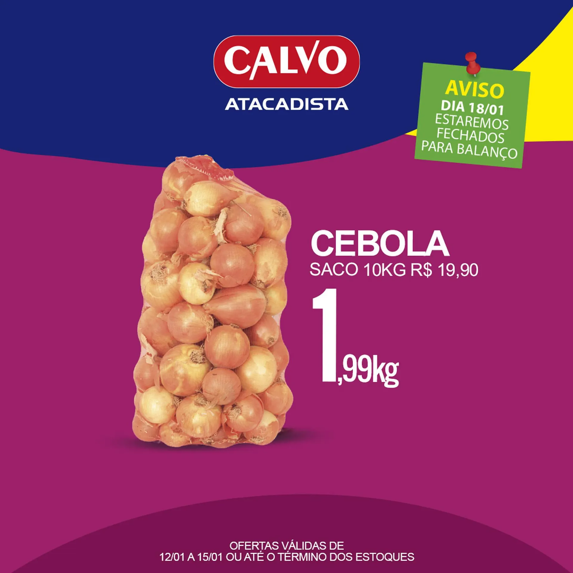 Encarte de Folheto Calvo Atacadista 15 de janeiro até 15 de janeiro 2026 - Pagina 3