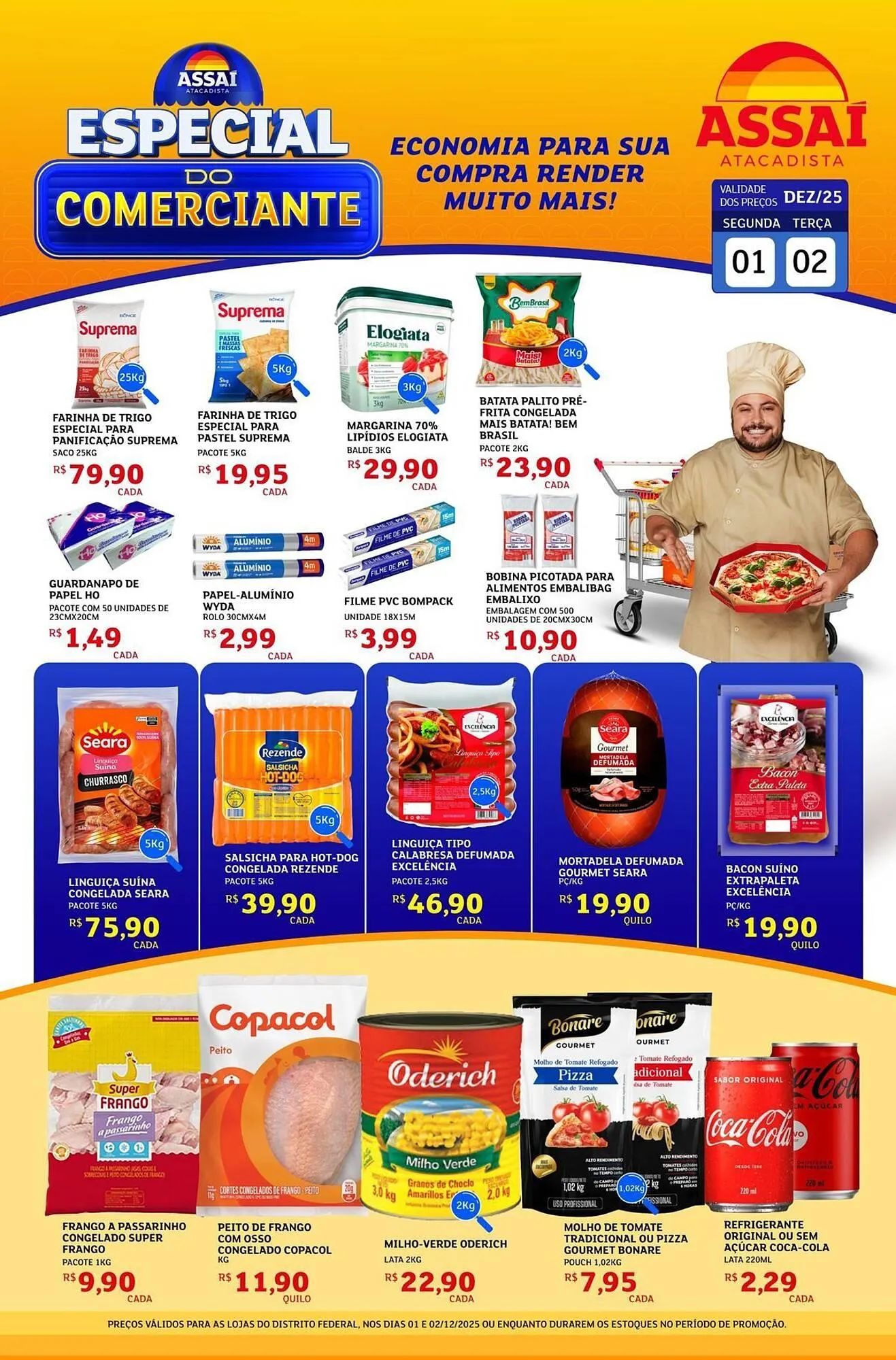 Encarte de Encarte Assaí Atacadista 1 de dezembro até 2 de dezembro 2025 - Pagina 1