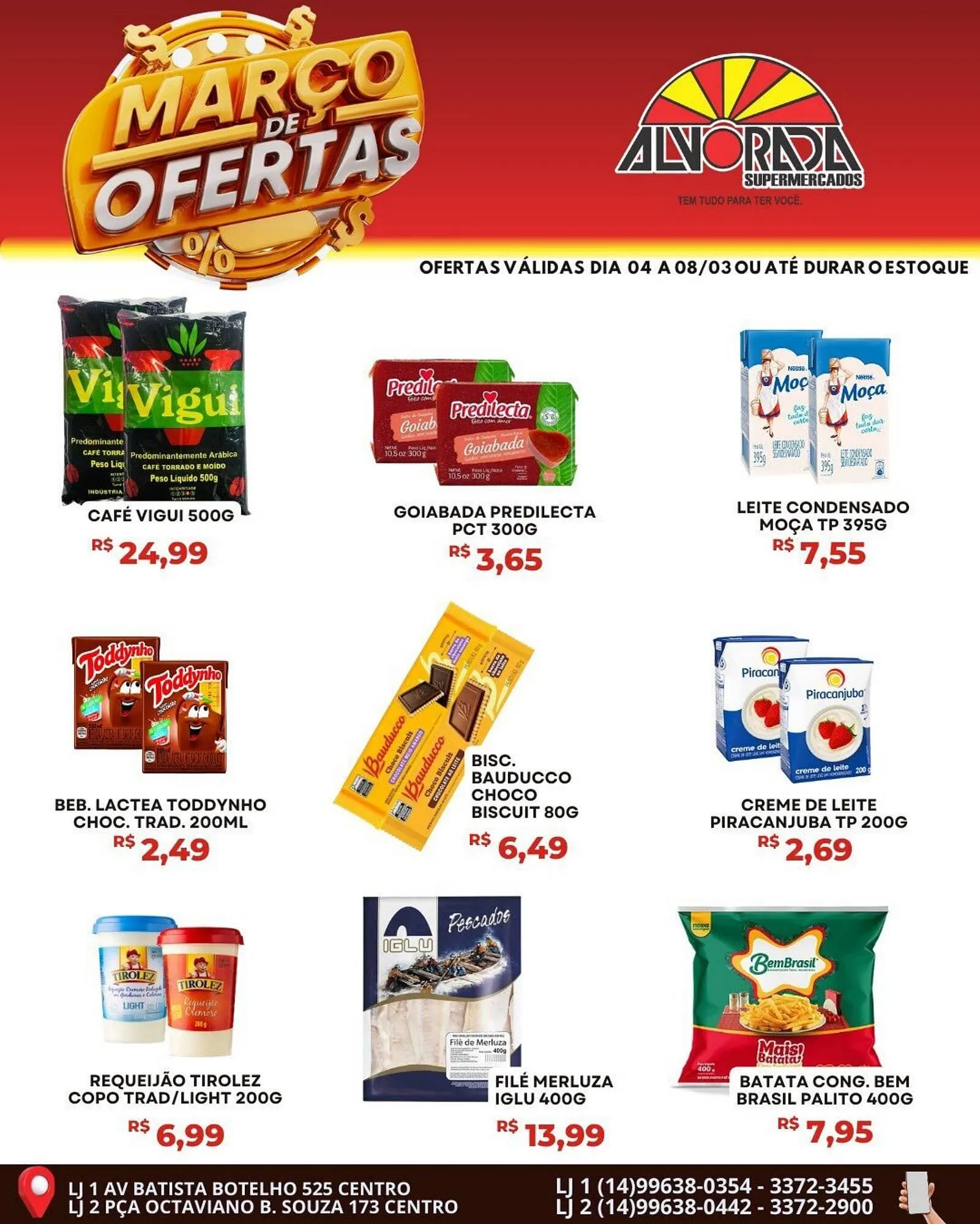 Encarte de Catálogo Alvorada Supermercados 4 de março até 8 de março 2026 - Pagina 2