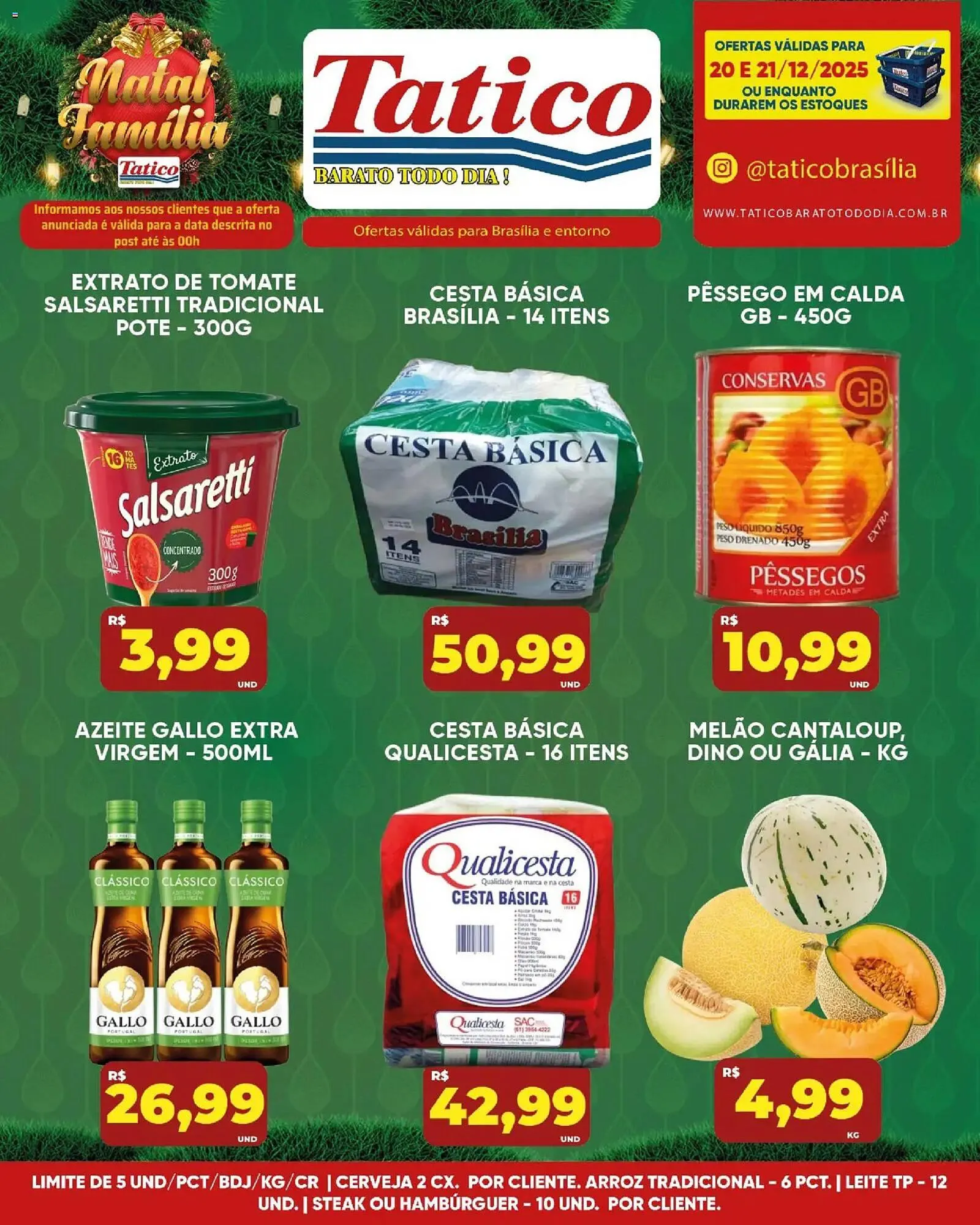 Encarte de Tabloide Tatico 20 de dezembro até 21 de dezembro 2025 - Pagina 16