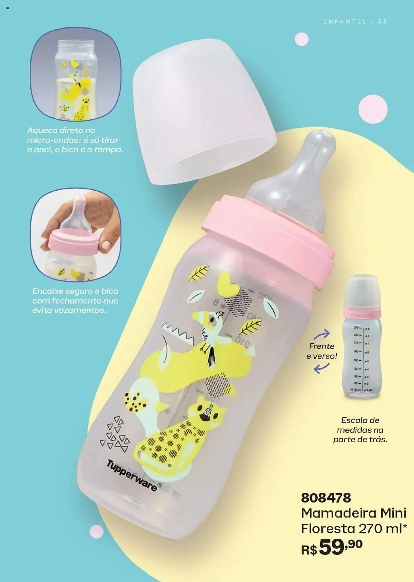 Encarte de Catálogo Tupperware 16 de junho até 14 de agosto 2025 - Pagina 55