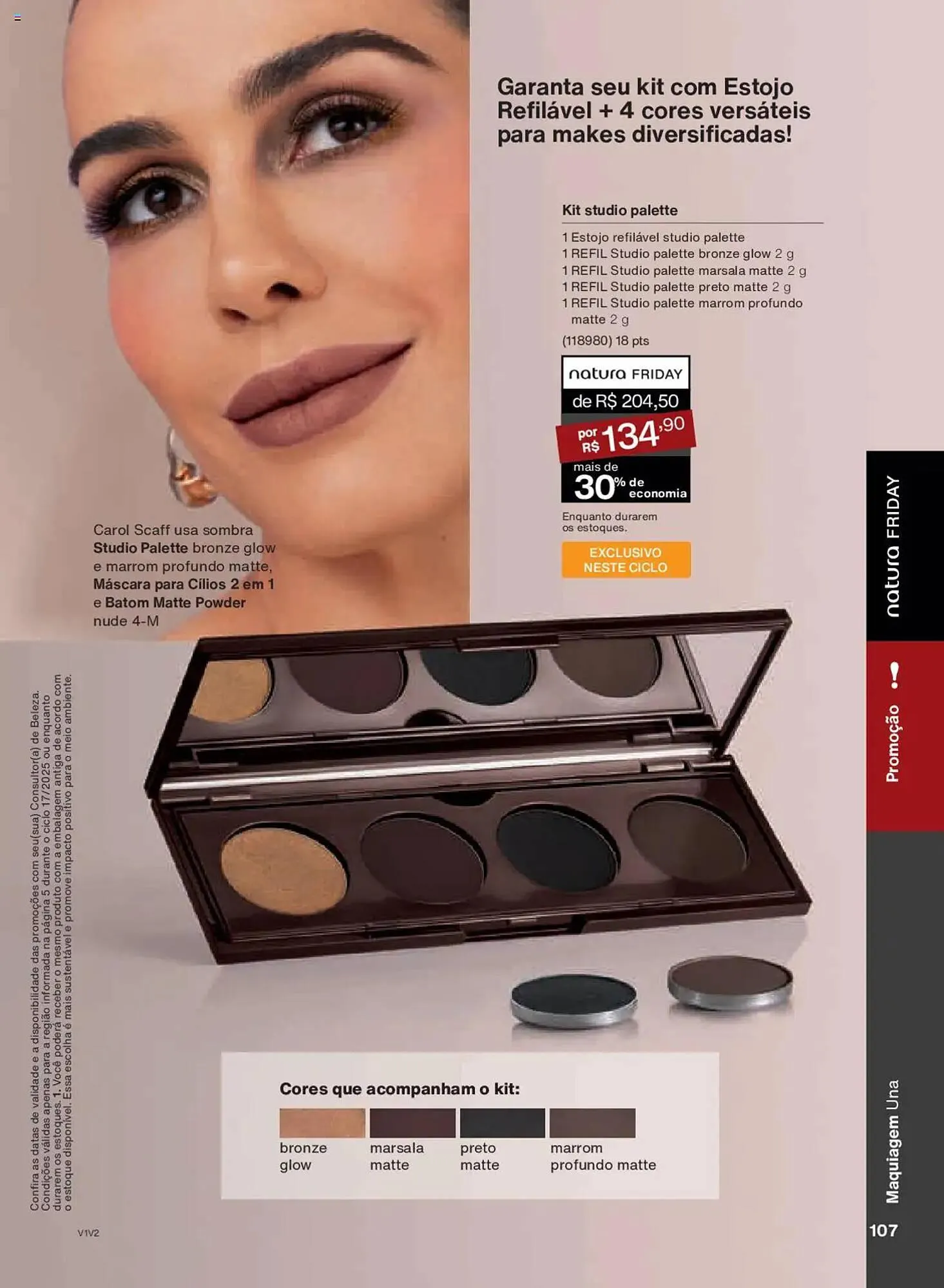 Encarte de Catálogo Natura 14 de outubro até 4 de novembro 2025 - Pagina 107