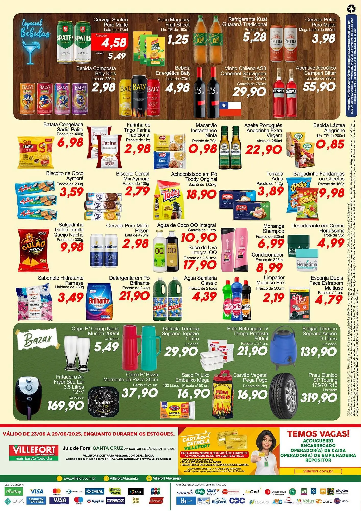 Encarte de Catálogo Villefort Atacadista 23 de junho até 29 de junho 2025 - Pagina 4