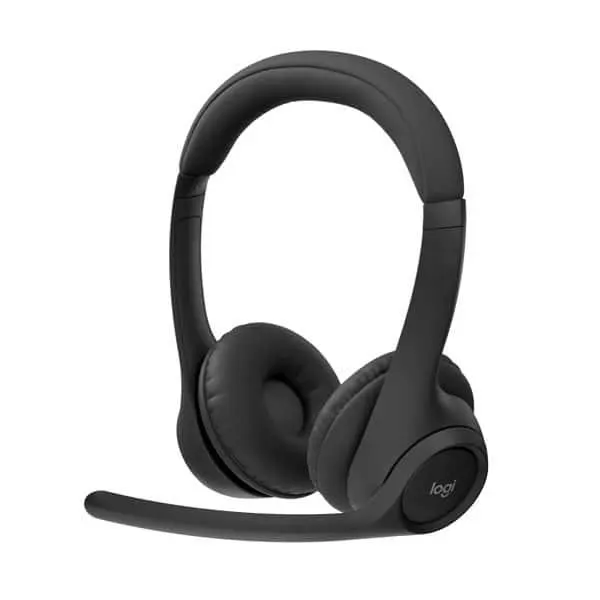 Headset Sem Fio Logitech Zone 300 Com Microfone com Cancelamento de Ruído, Conexão Bluetooth, Bateria Recarregável via USB-C - Grafite CX 1 UN