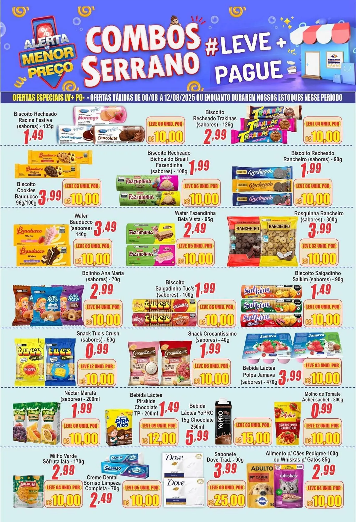 Encarte de Catálogo Serrano Supermercado 6 de agosto até 12 de agosto 2025 - Pagina 5