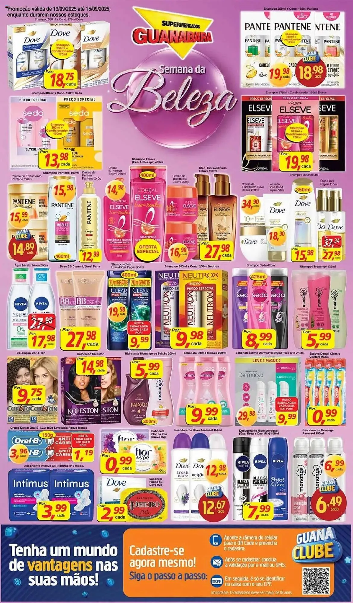 Encarte de Encarte Supermercados Guanabara 13 de setembro até 16 de setembro 2025 - Pagina 1