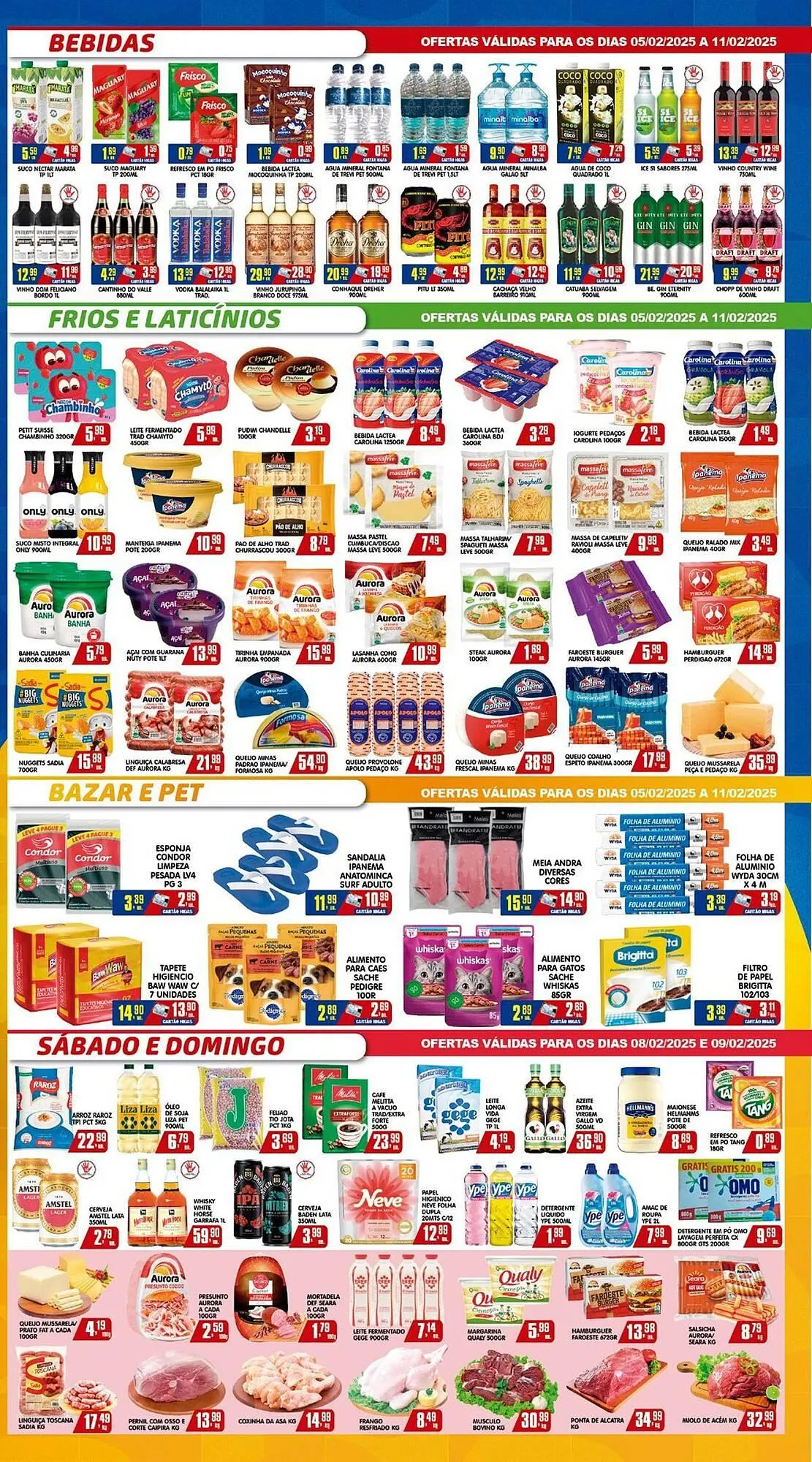 Encarte de Catálogo Higa's Supermercado 5 de fevereiro até 11 de fevereiro 2025 - Pagina 3