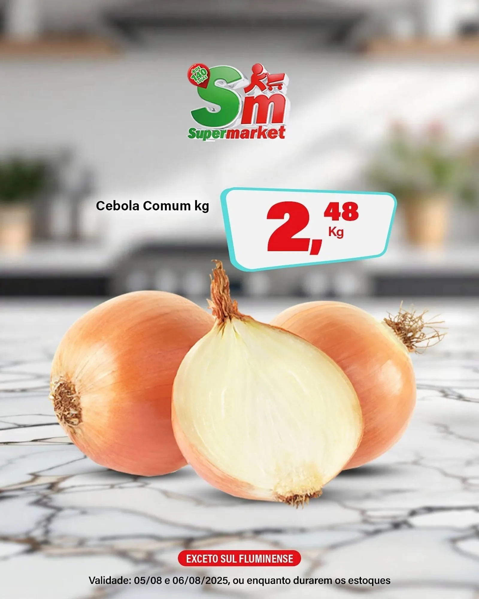 Encarte de Catálogo Rede Supermarket 5 de agosto até 6 de agosto 2025 - Pagina 1