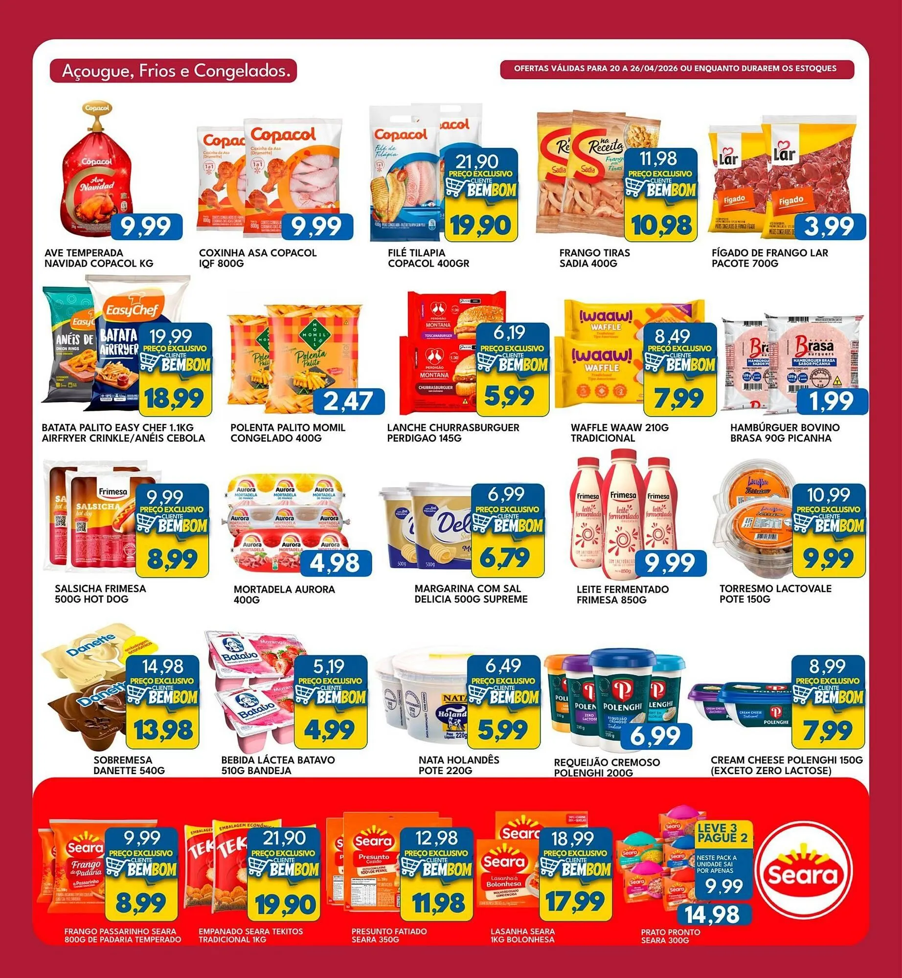 Encarte de Catálogo Rancho Bom Supermercados 20 de abril até 26 de abril 2026 - Pagina 5