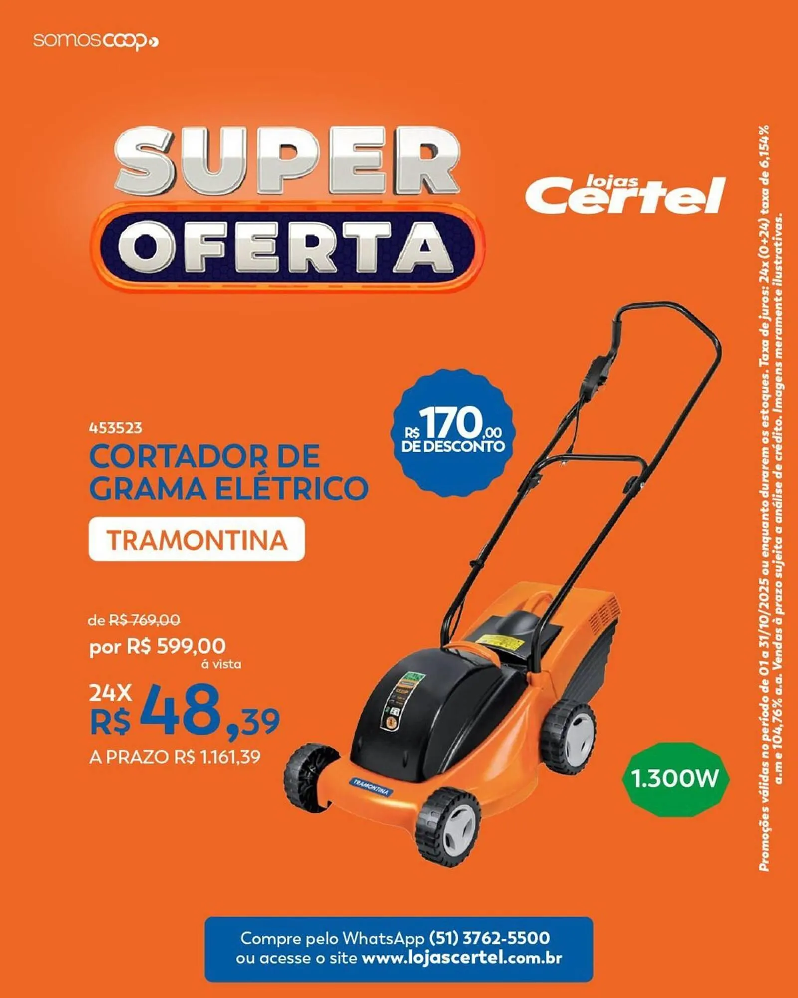 Encarte de Folheto Lojas Certel 15 de outubro até 31 de outubro 2025 - Pagina 7