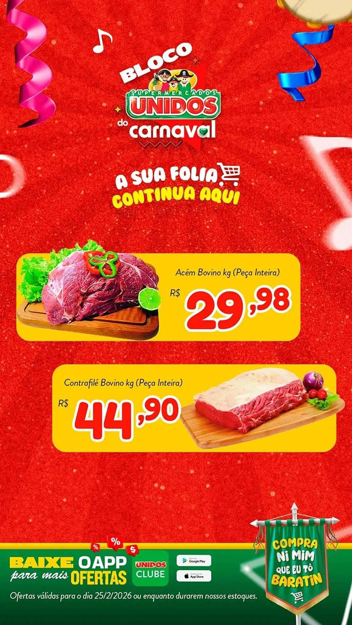 Encarte de Encarte Supermercados Unidos 25 de fevereiro até 25 de fevereiro 2026 - Pagina 5