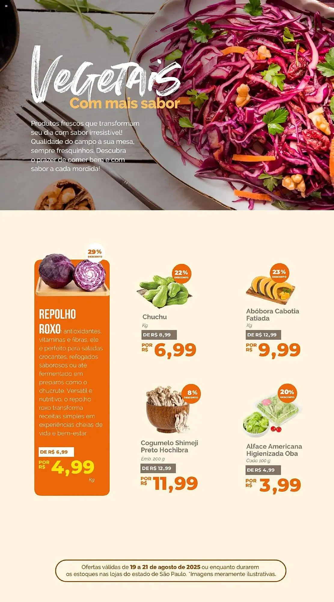 Encarte de Catálogo Oba Hortifruti 19 de agosto até 21 de agosto 2025 - Pagina 4