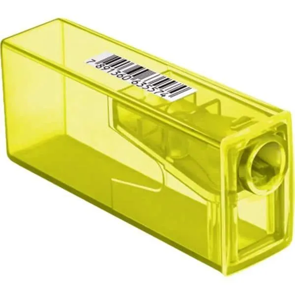 Apontador com Depósito Neon, Cores Sortidas, Faber-Castell - 1 UN