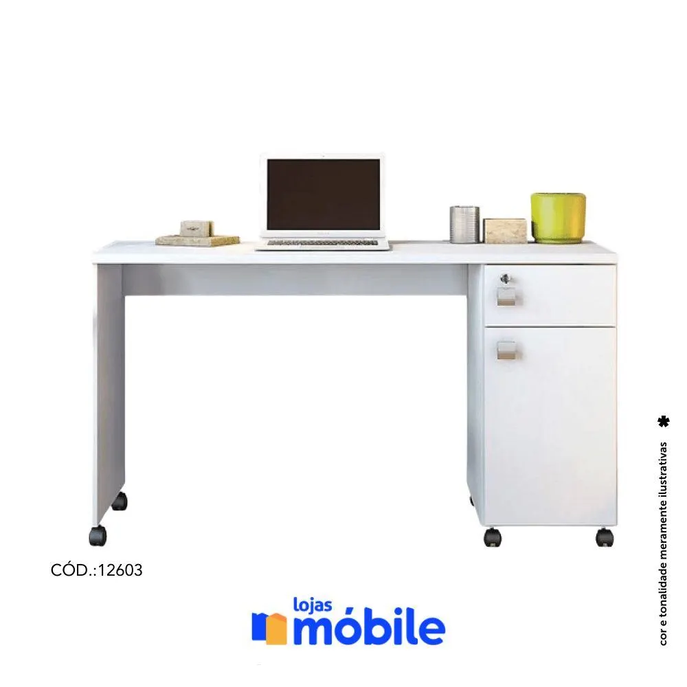 Mesa Escrivaninha com 1 Gaveta e 1 Porta (20390)