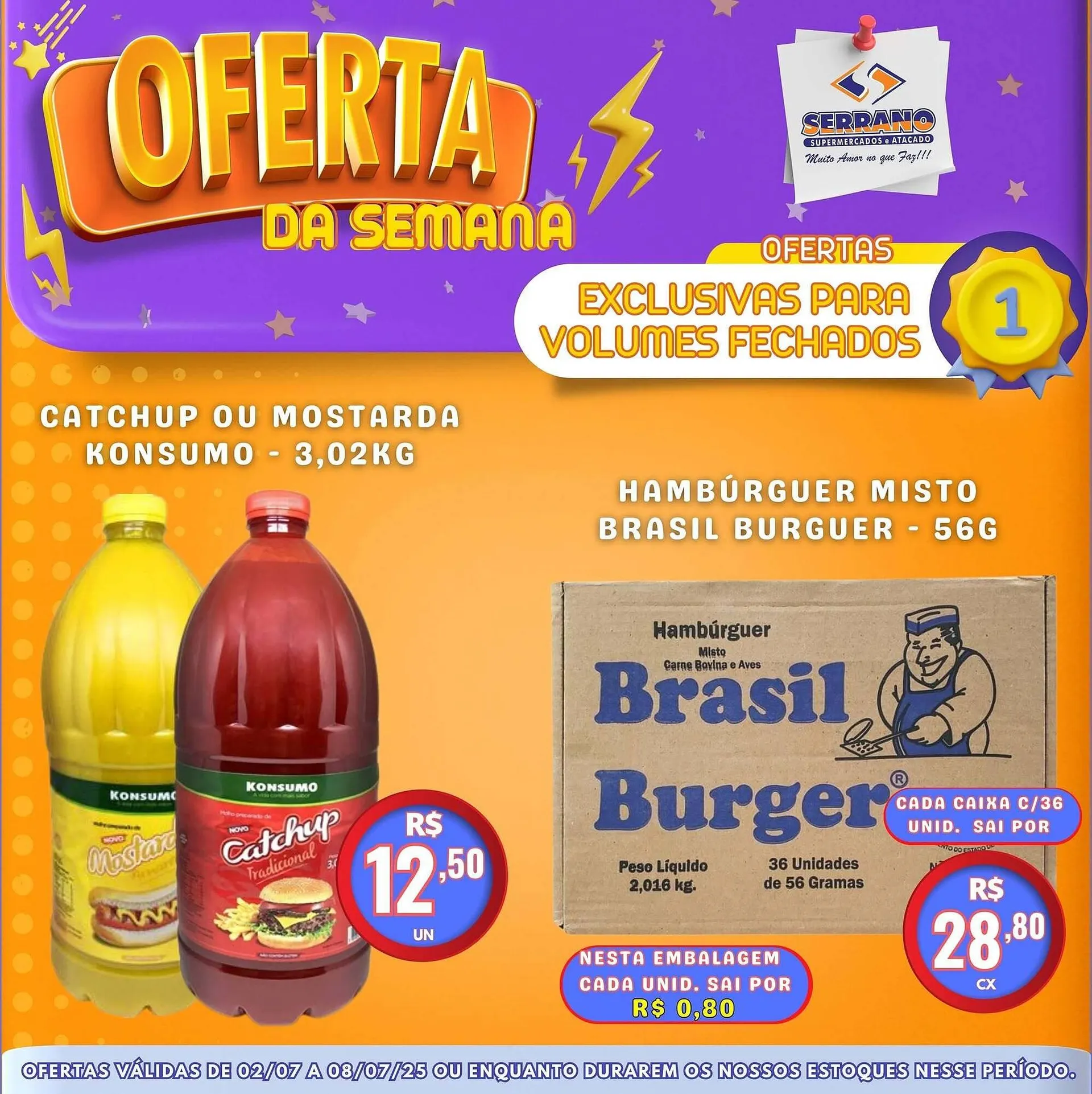 Encarte de Catálogo Serrano Supermercado 2 de julho até 8 de julho 2025 - Pagina 3