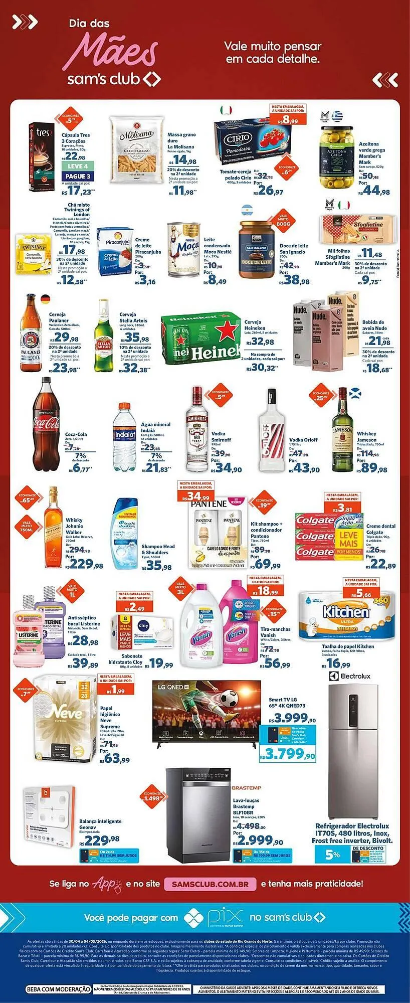 Encarte de Folheto Sam's Club 30 de abril até 4 de maio 2026 - Pagina 2