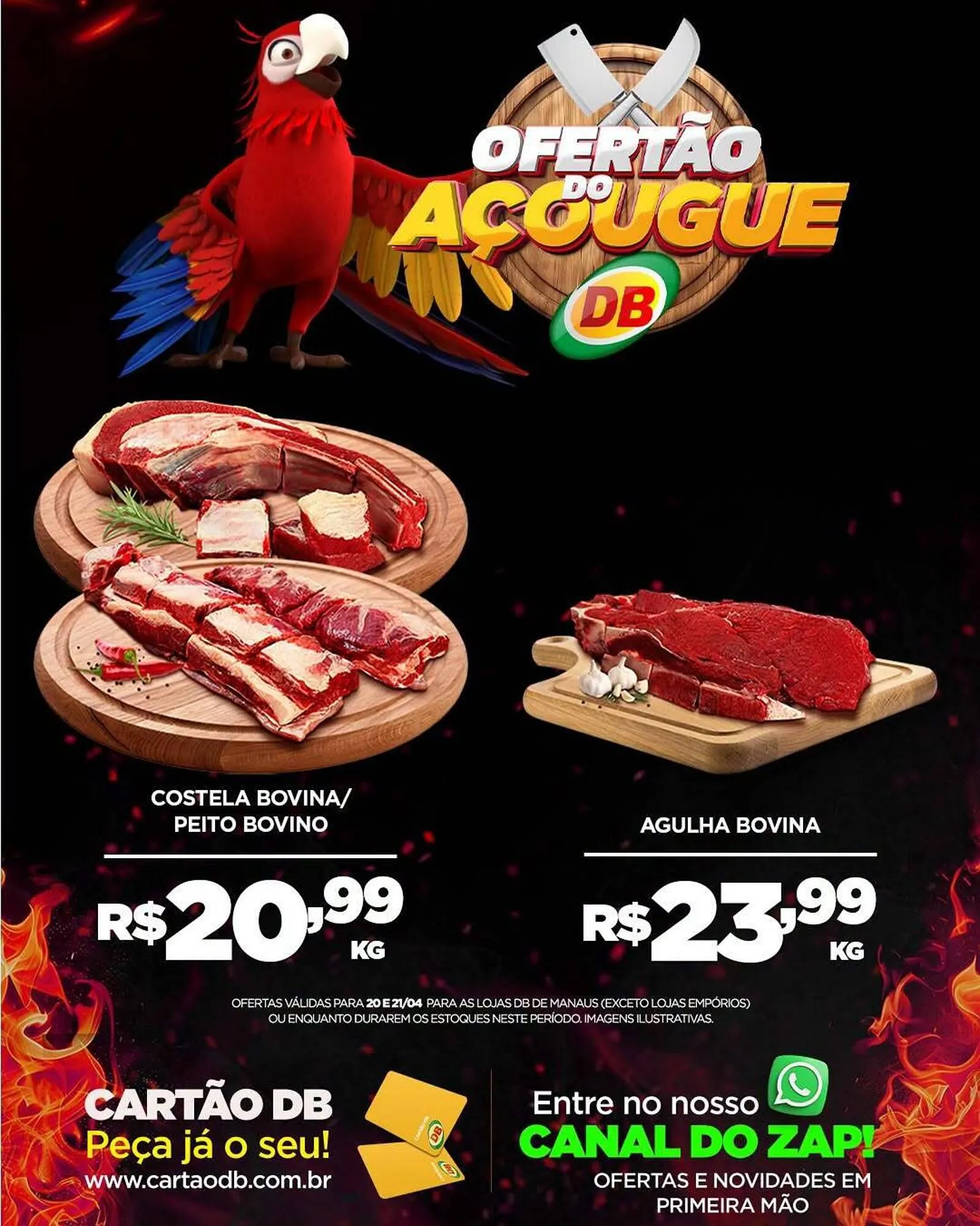 Encarte de Catálogo DB Supermercados 20 de abril até 21 de abril 2026 - Pagina 2