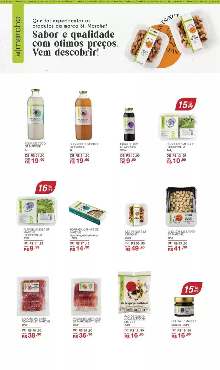 Encarte de Ofertas St Marche 11 de março até 19 de março 2025 - Pagina 6