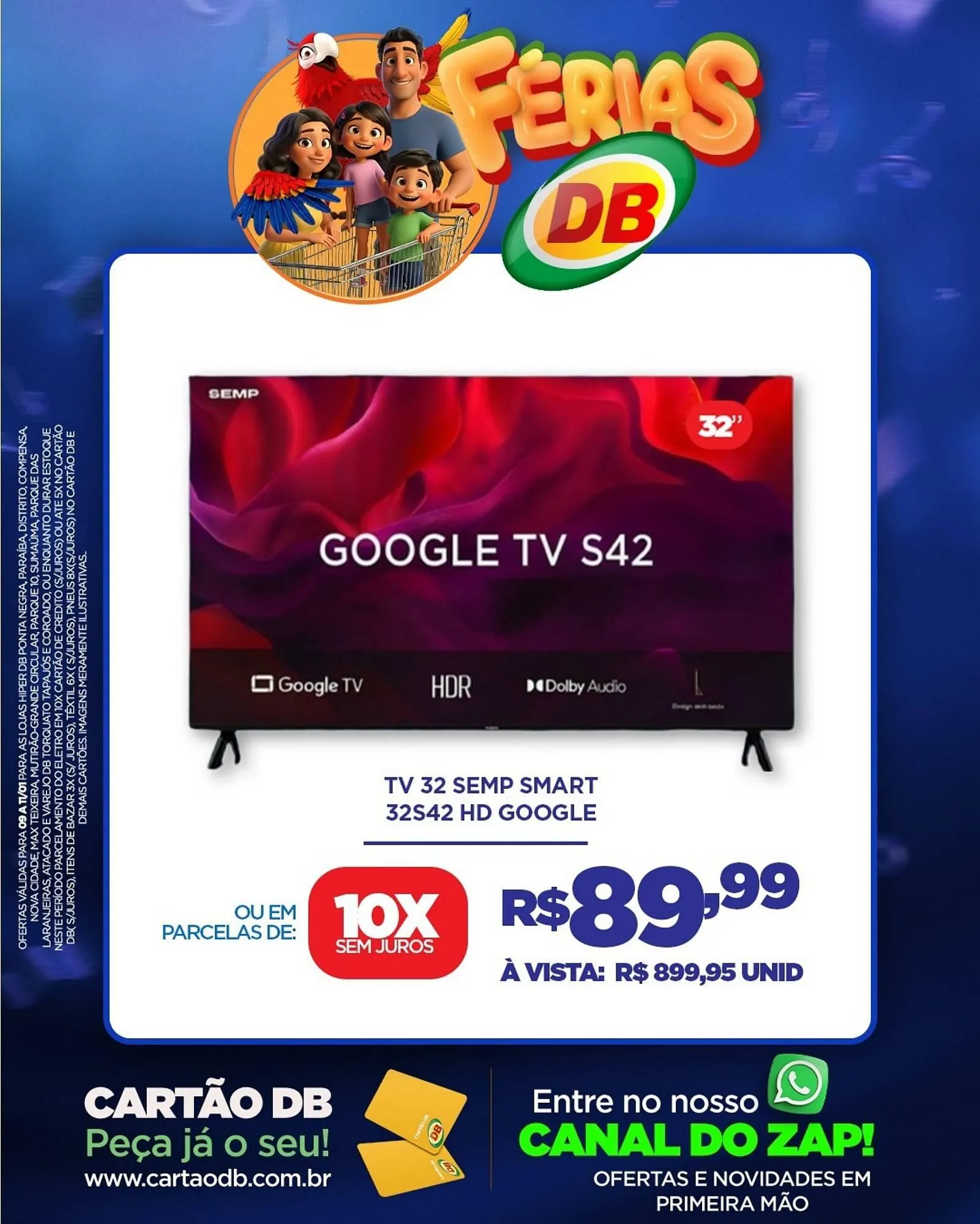 Encarte de Catálogo DB Supermercados 9 de janeiro até 11 de janeiro 2026 - Pagina 3