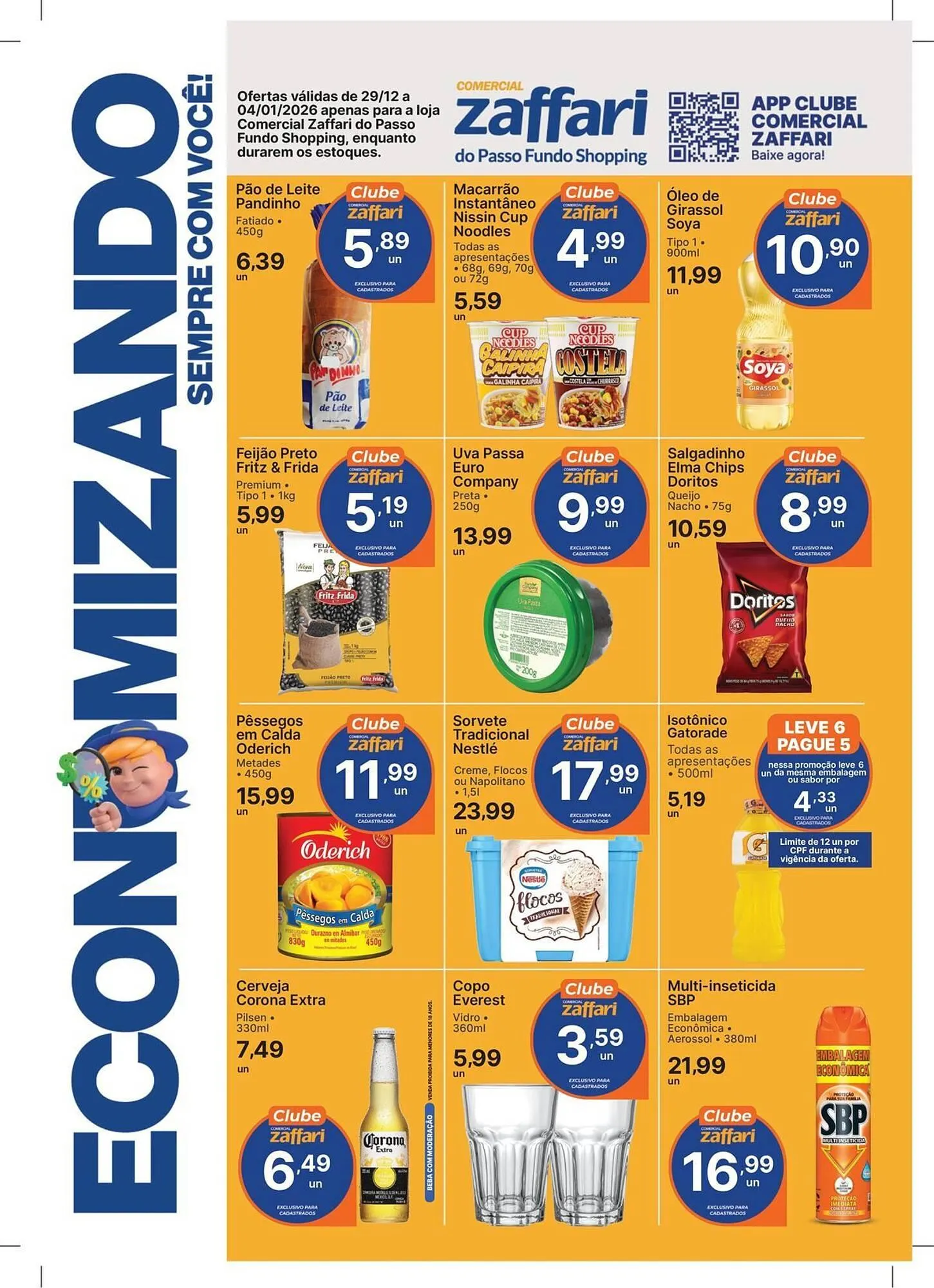 Encarte de Encarte Comercial Zaffari 29 de dezembro até 4 de janeiro 2026 - Pagina 1