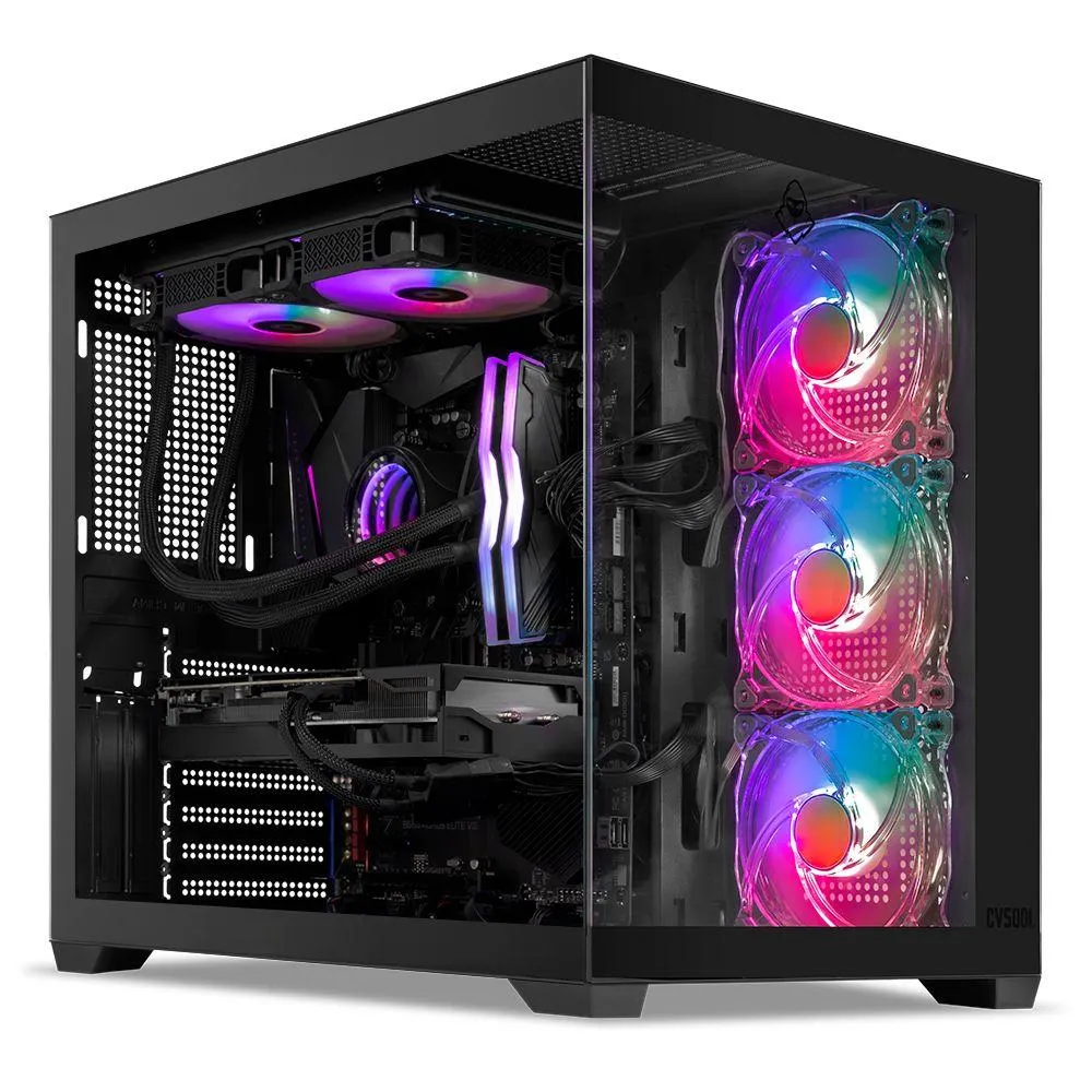 PC Gamer Pichau Geras VIII, Intel i7-12700F, Radeon RX 7700 XT 12GB, 16GB DDR5, SSD M.2 1TB
