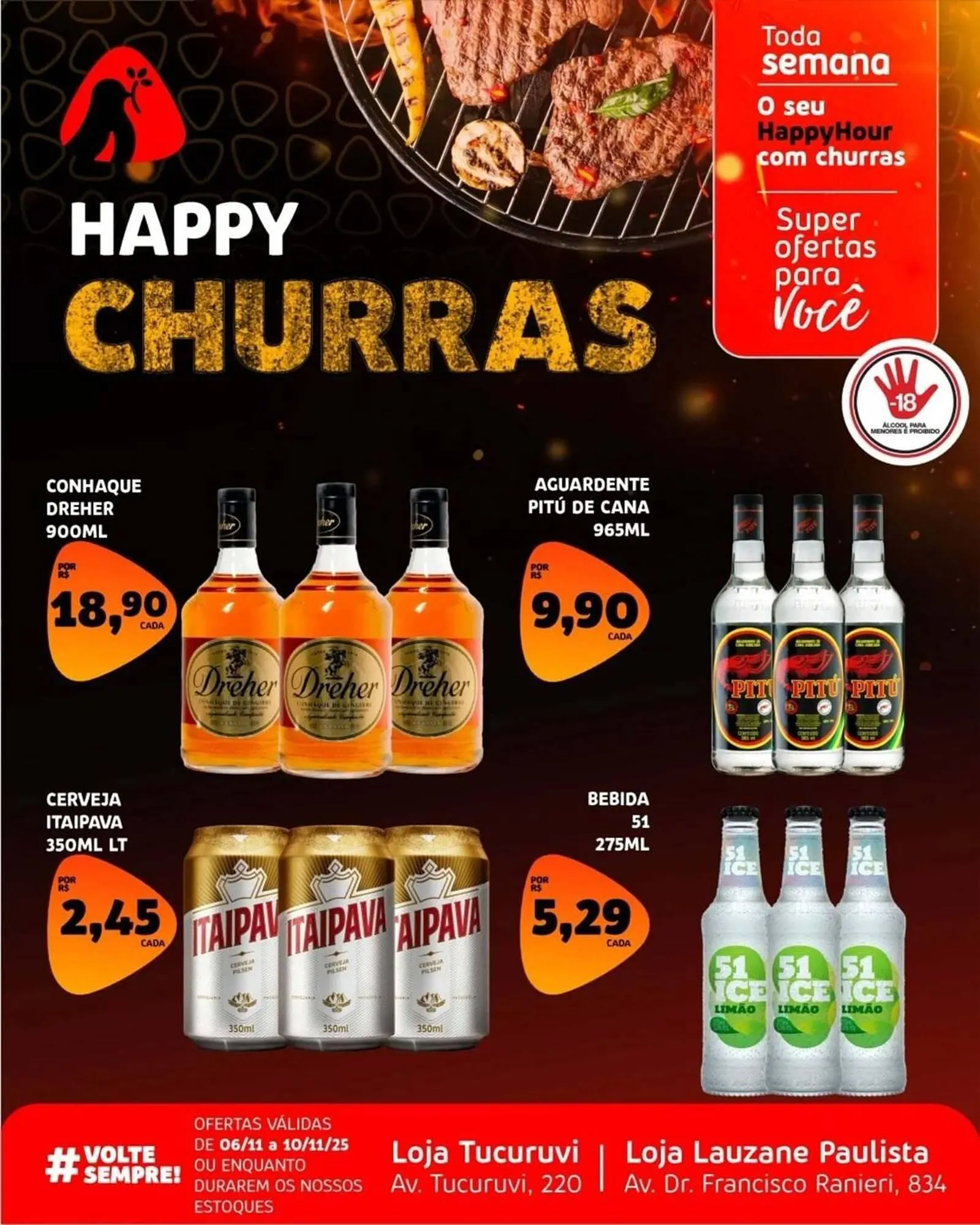 Encarte de Catálogo Trimais Supermercado 6 de novembro até 10 de novembro 2025 - Pagina 1