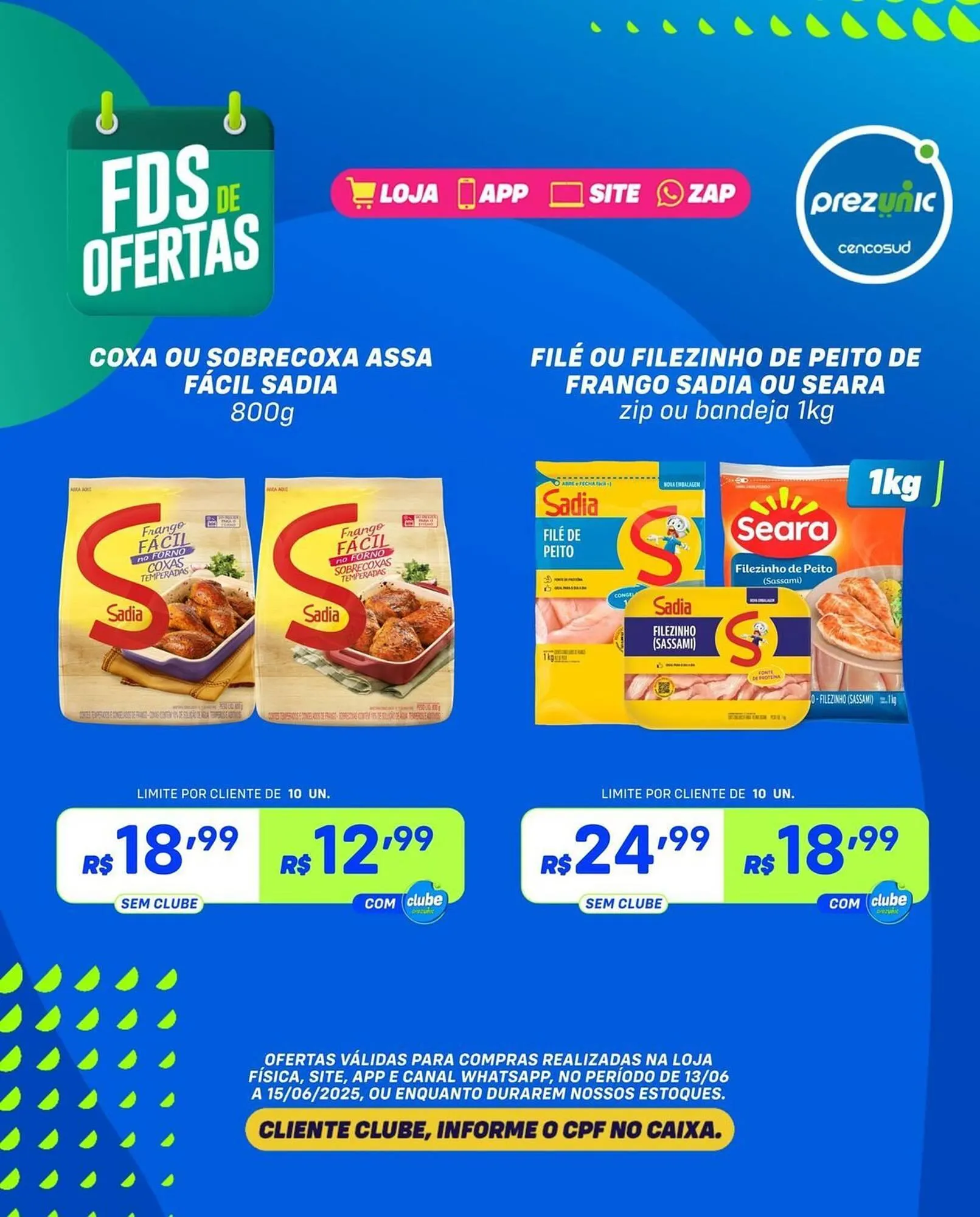 Encarte de Catálogo Prezunic 13 de junho até 15 de junho 2025 - Pagina 4