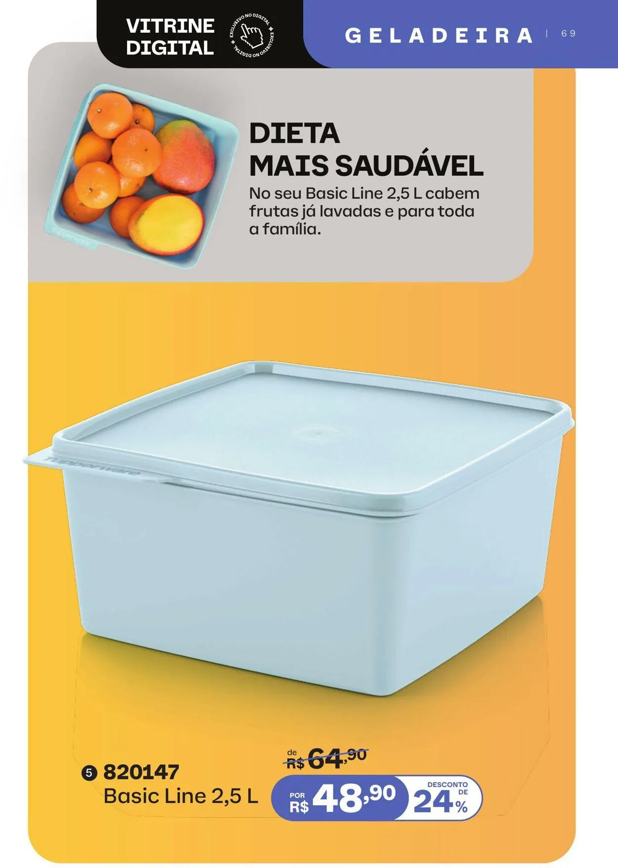 Encarte de Tupperware 1 de maio até 31 de maio 2025 - Pagina 69