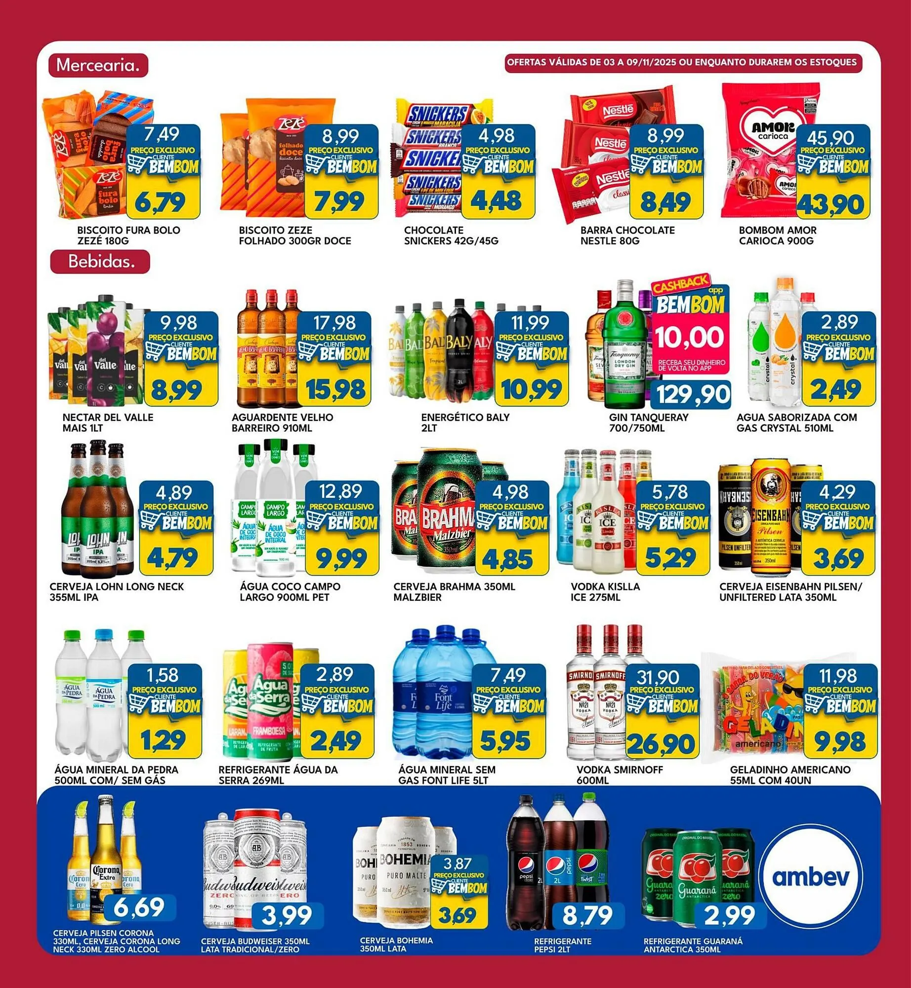 Encarte de Catálogo Rancho Bom Supermercados 3 de novembro até 9 de novembro 2025 - Pagina 3