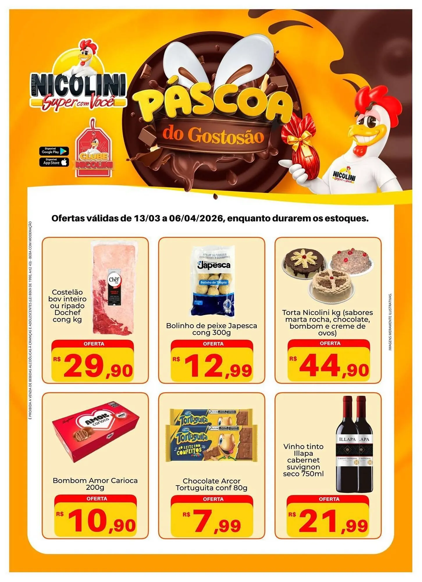 Encarte de Catálogo Super Nicolini 13 de março até 6 de abril 2026 - Pagina 1