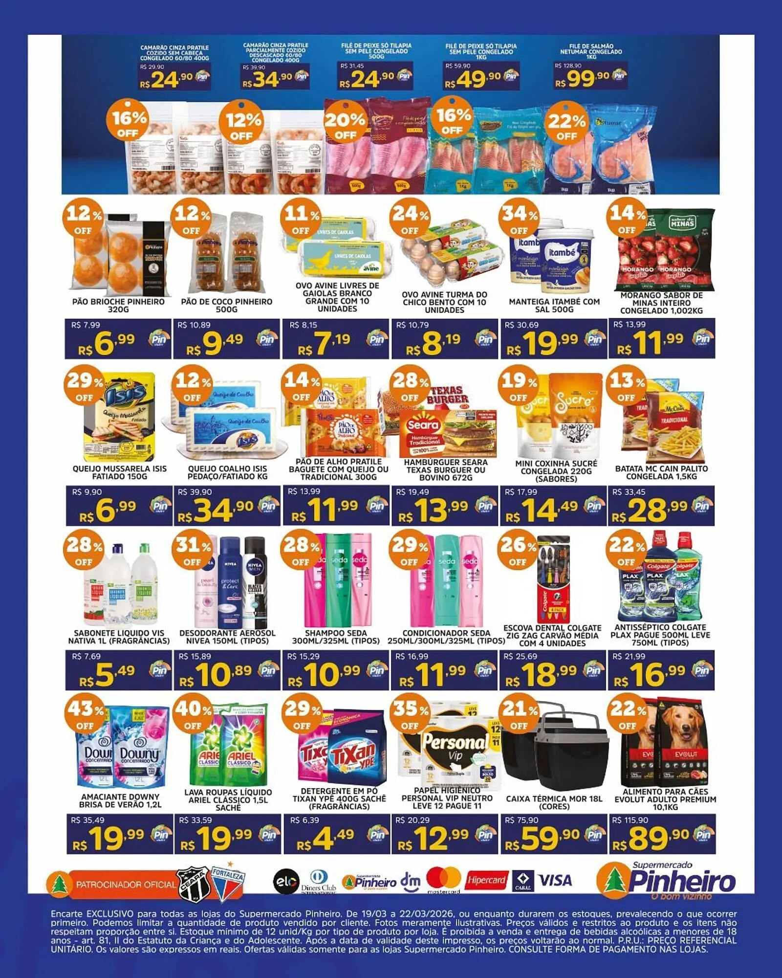 Encarte de Encarte Pinheiro Supermercado 19 de março até 22 de março 2026 - Pagina 5